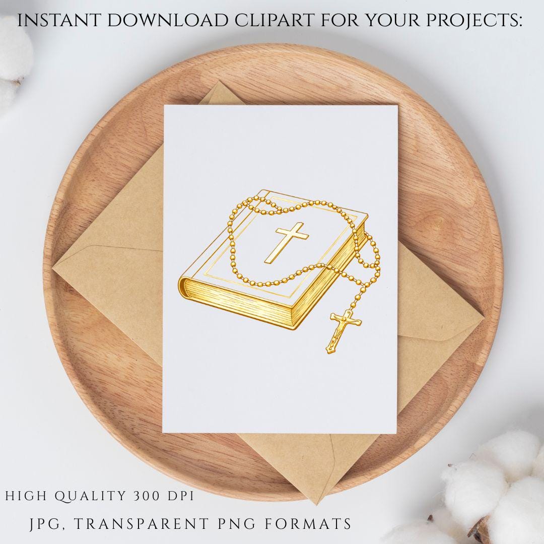 Gold Catholic ceremony symbols for wedding invitations – símbolos dorados de ceremonia católica para invitaciones