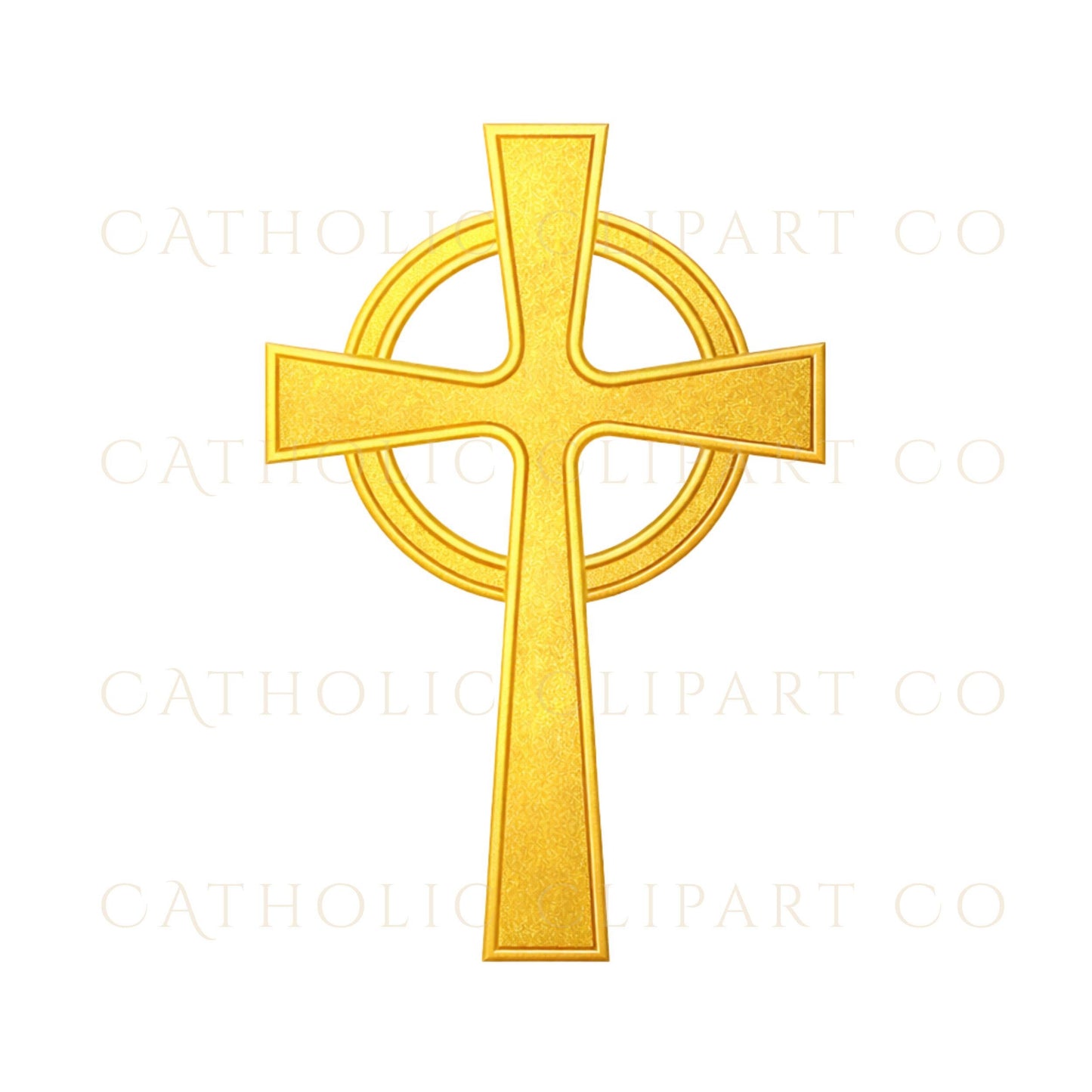 Celtic knot cross Christian Irish religious clipart design | Cruz celta con nudo diseño clipart religioso cristiano irlandés