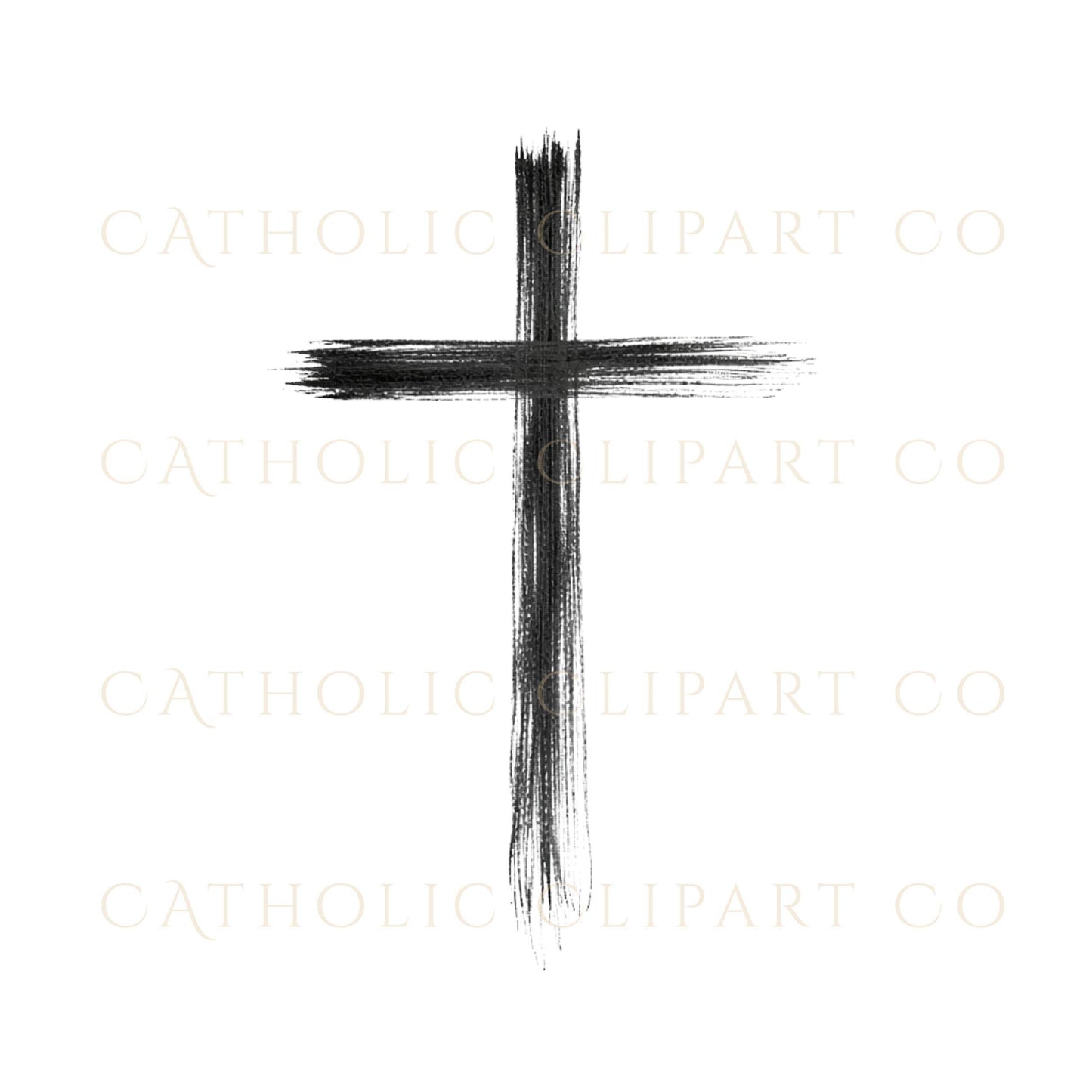 Cross outline PNG minimal sketch cross design, cruz contorno minimalista estilo boceto