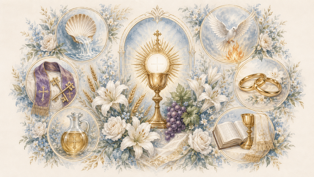 The Seven Sacraments of the Catholic Church: Symbols and Meanings