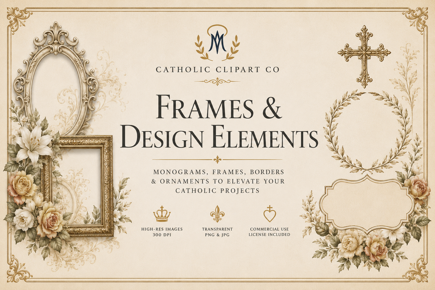 Frames & Design Elements Clipart