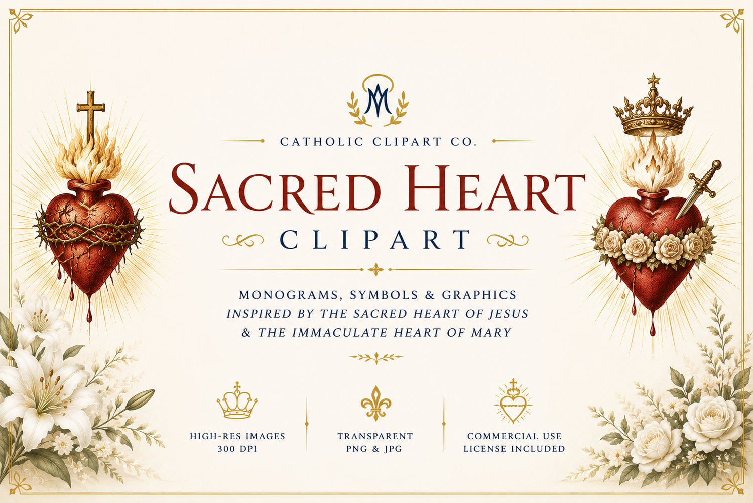Sacred Heart Clipart