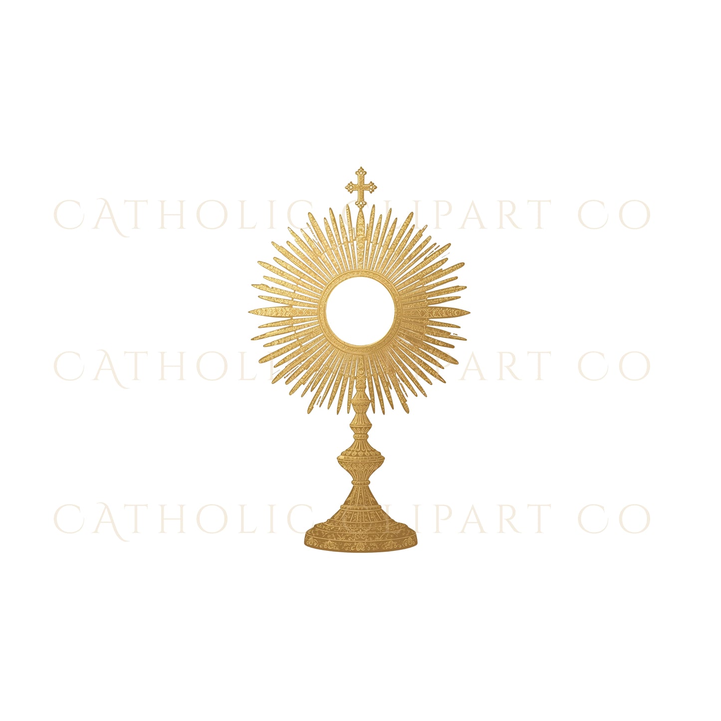 Gold Catholic Sacramental Symbols Clipart Bundle | 10 Gold Sacrament Icons | Catholic PNG | Baptism Communion Confirmation Art