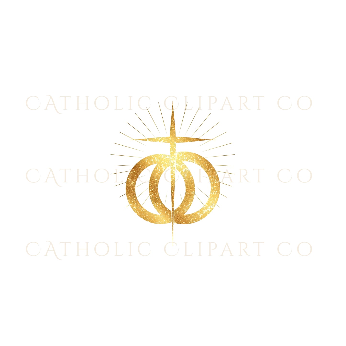Gold Catholic Sacramental Symbols Clipart Bundle | 10 Gold Sacrament Icons | Catholic PNG | Baptism Communion Confirmation Art