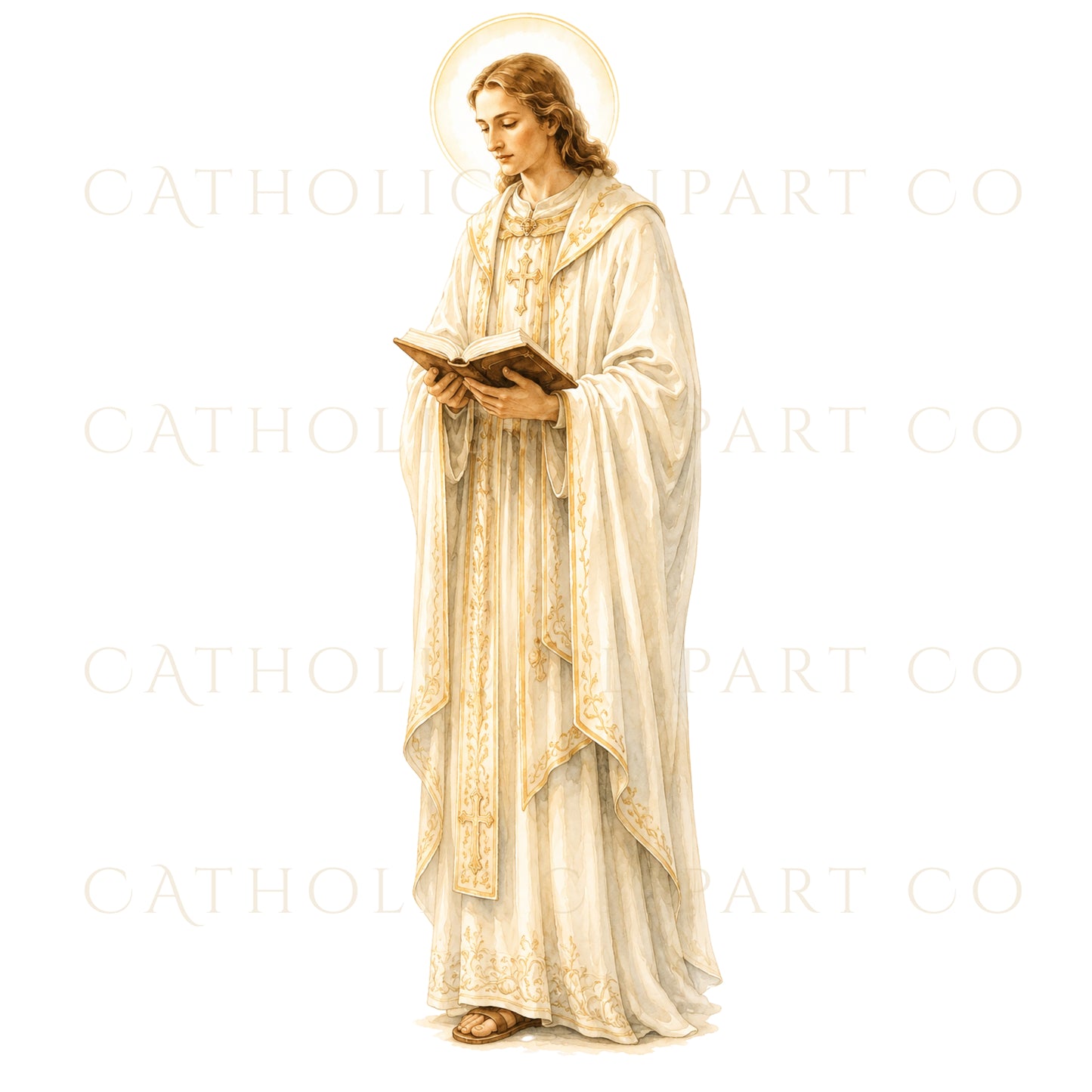 Our Lady of Knock Clipart PNG Bundle, Catholic Marian Apparition Clipart, Commercial Use Catholic PNG, Saint John & Lamb Altar