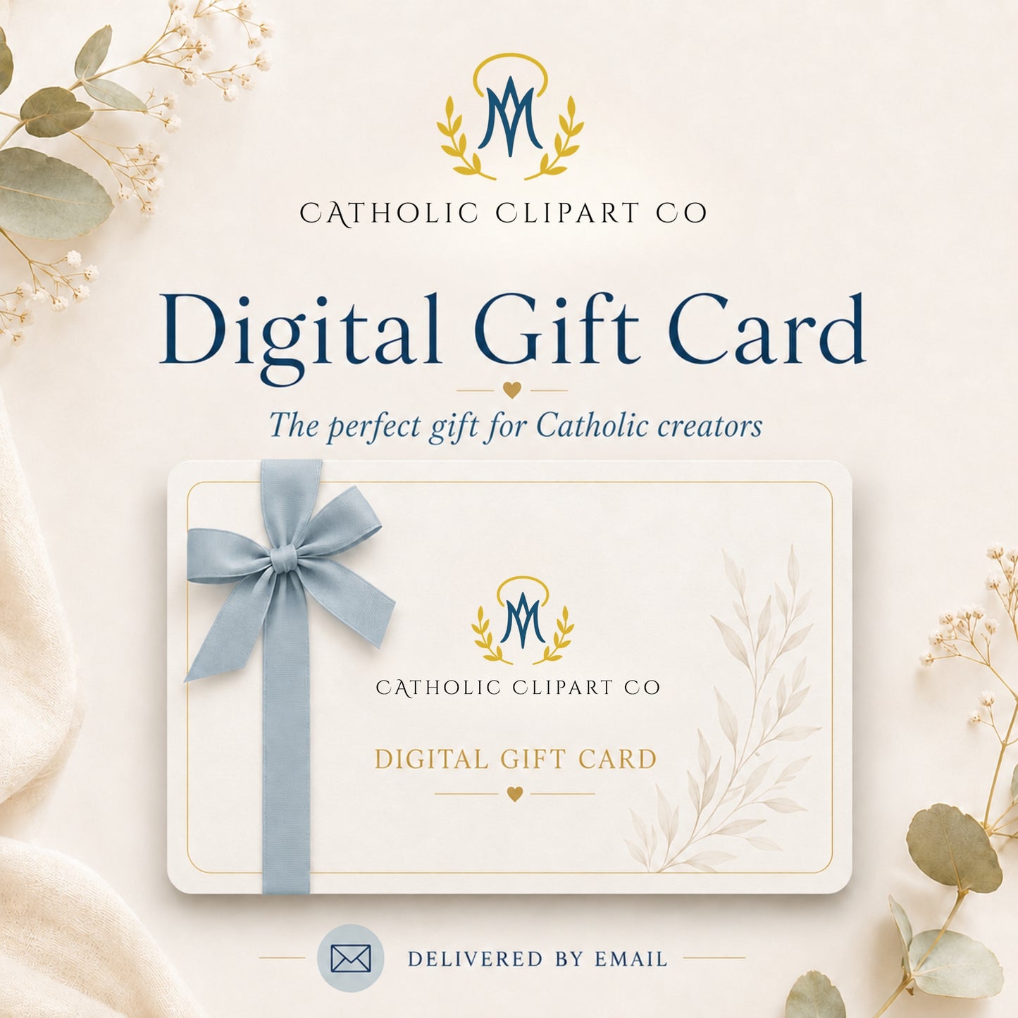 Catholic Clipart Co. Digital Gift Card