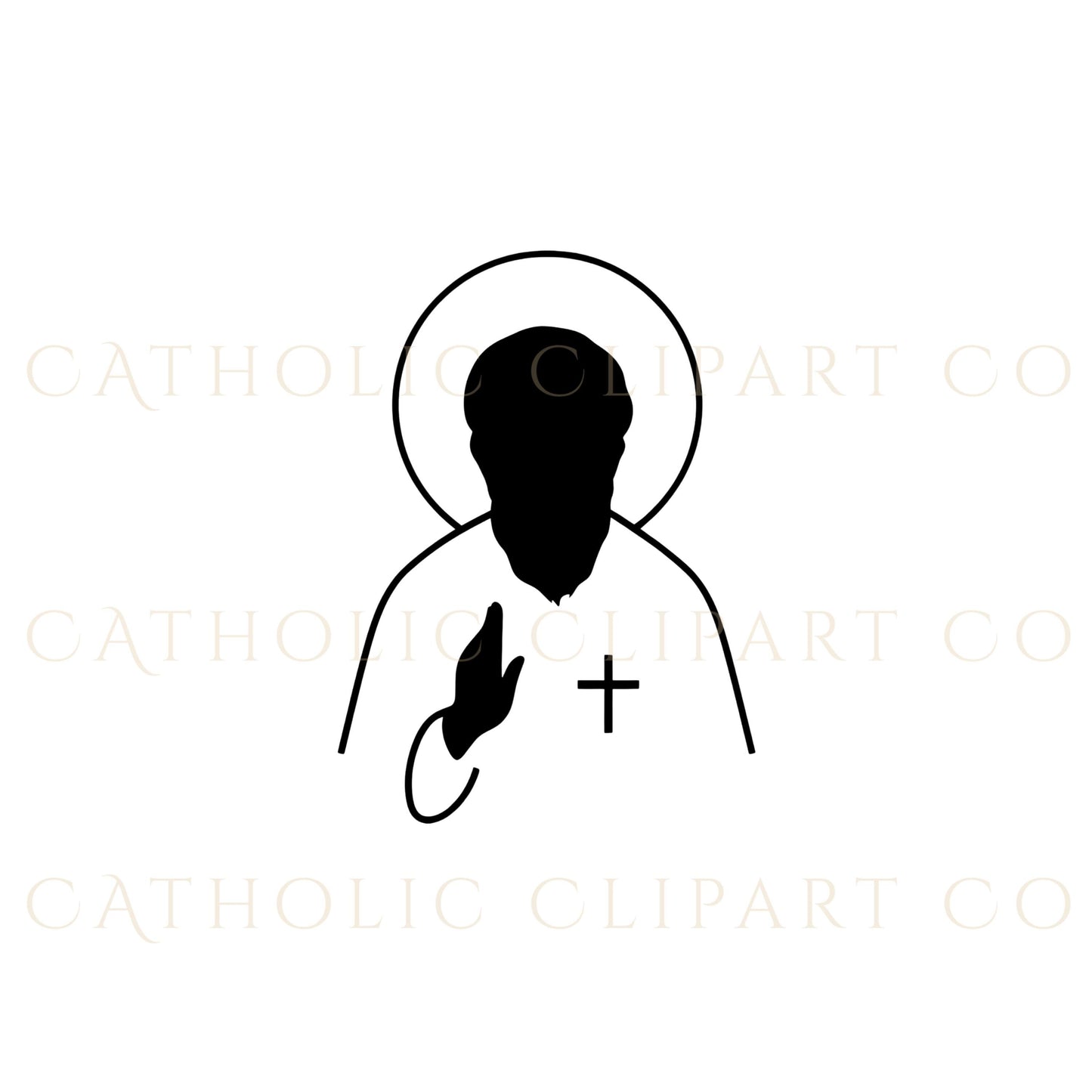 Saint SVG files for sublimation, archivos de santos para sublimar