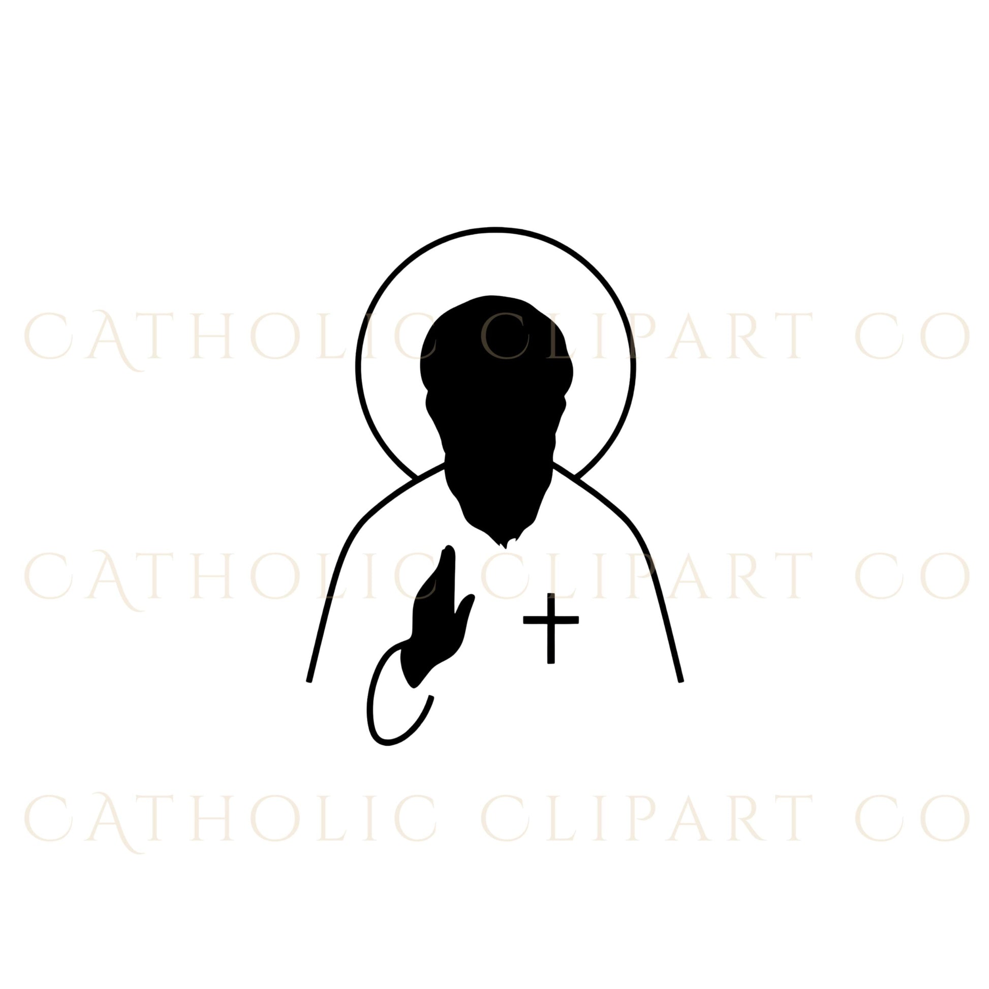Saint SVG files for sublimation, archivos de santos para sublimar