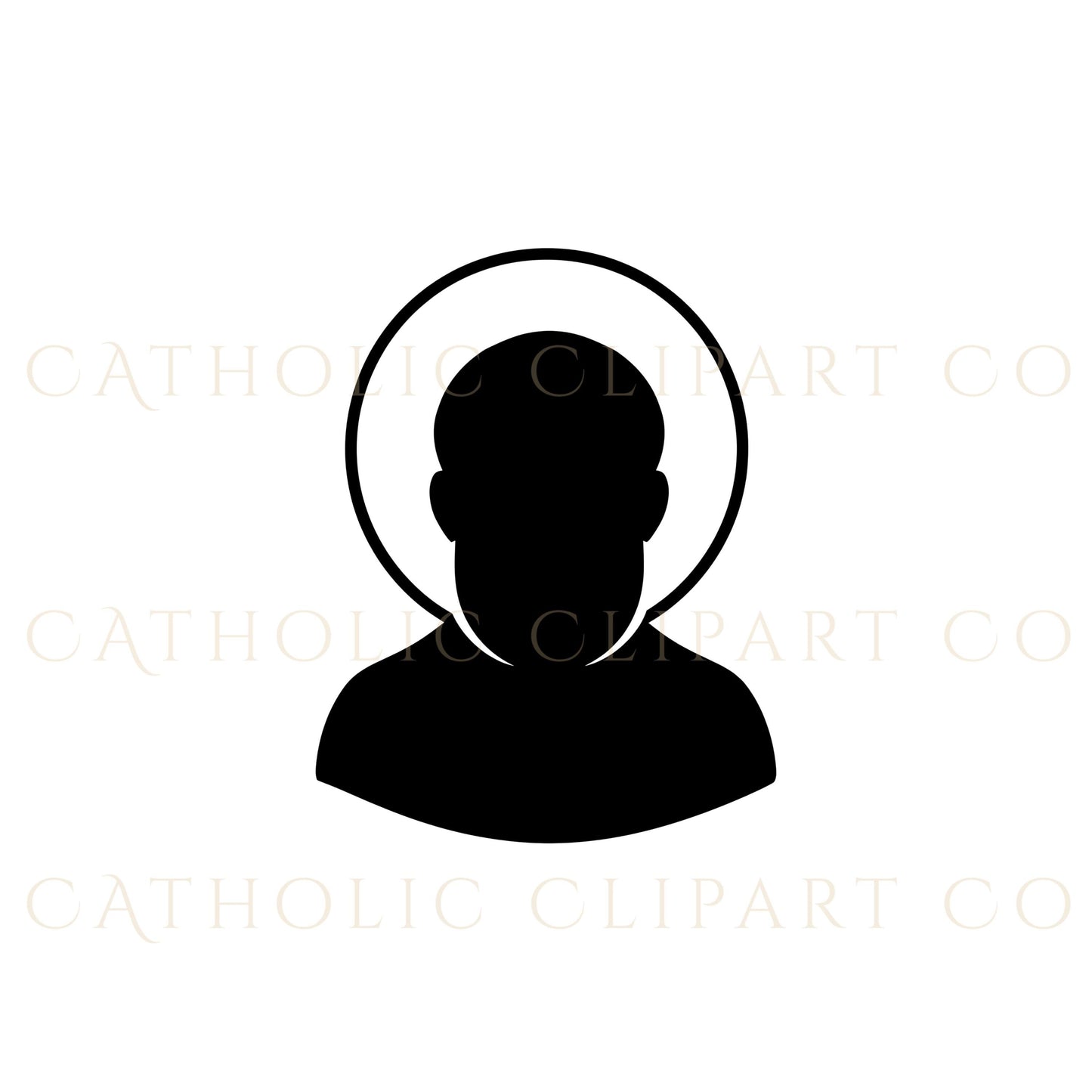 Holy saint silhouettes for Cricut crafts, santos para proyectos Cricut