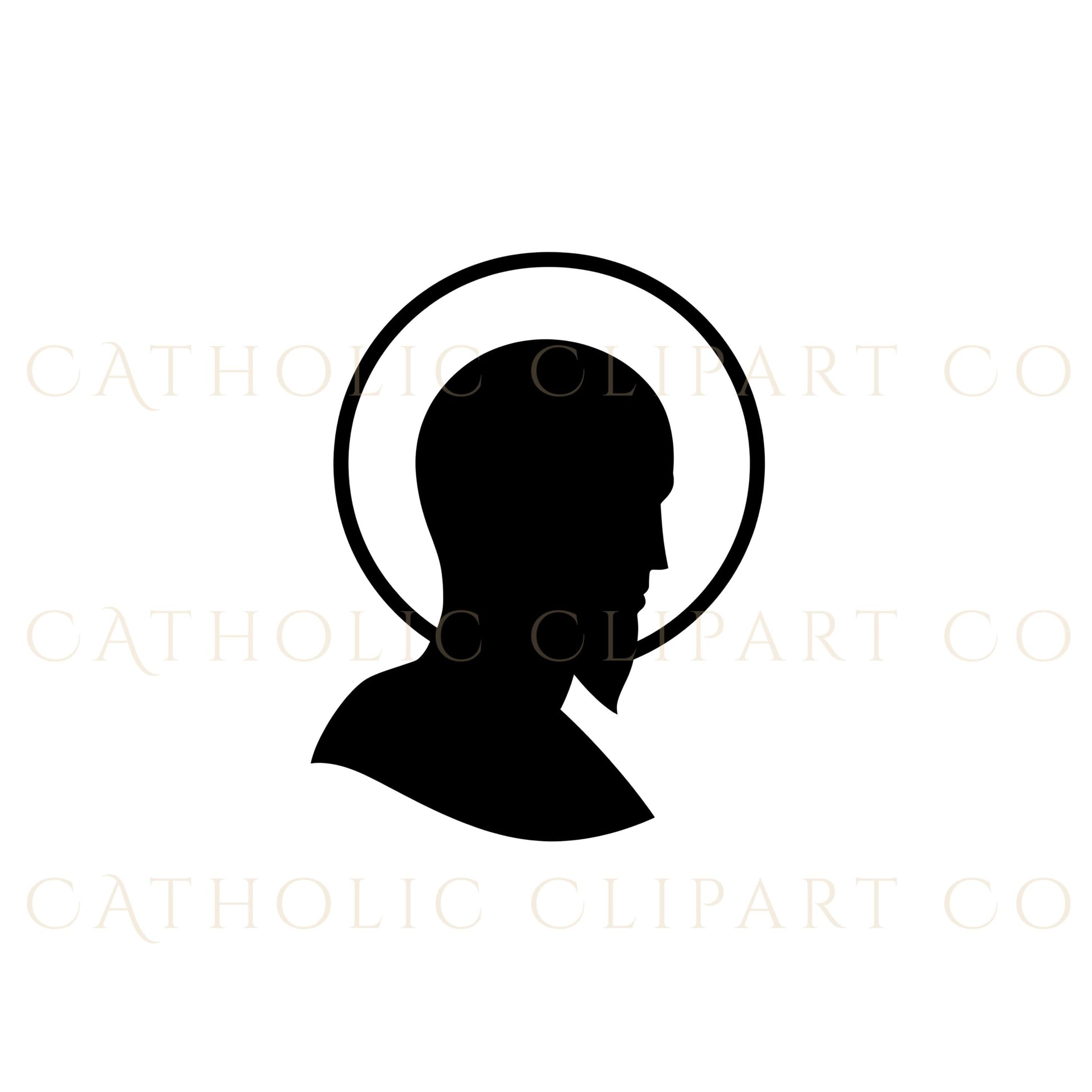 Catholic art bundle, paquete digital de arte cristiano y católico