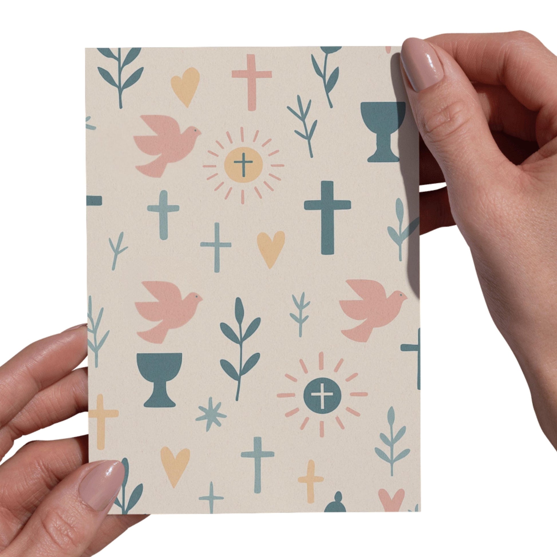 French village inspired church pattern digital paper, soft muted tones for Catholic crafts and journaling
Papel digital inspirado en pueblo francés con iglesias, tonos suaves ideal para manualidades y diarios católicos