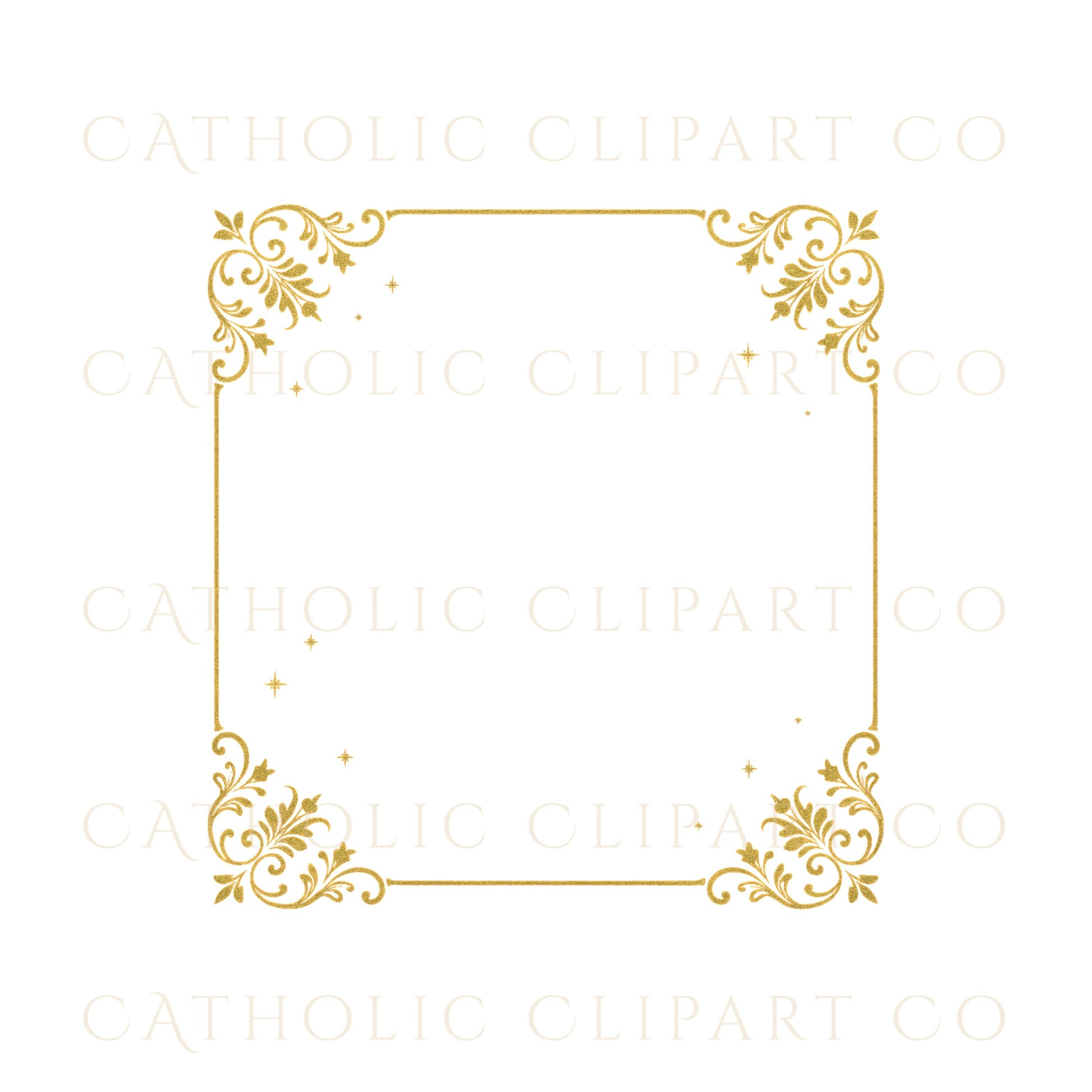 Gold circle frame PNG for planners and stickers / Marco circular dorado PNG para planners y stickers