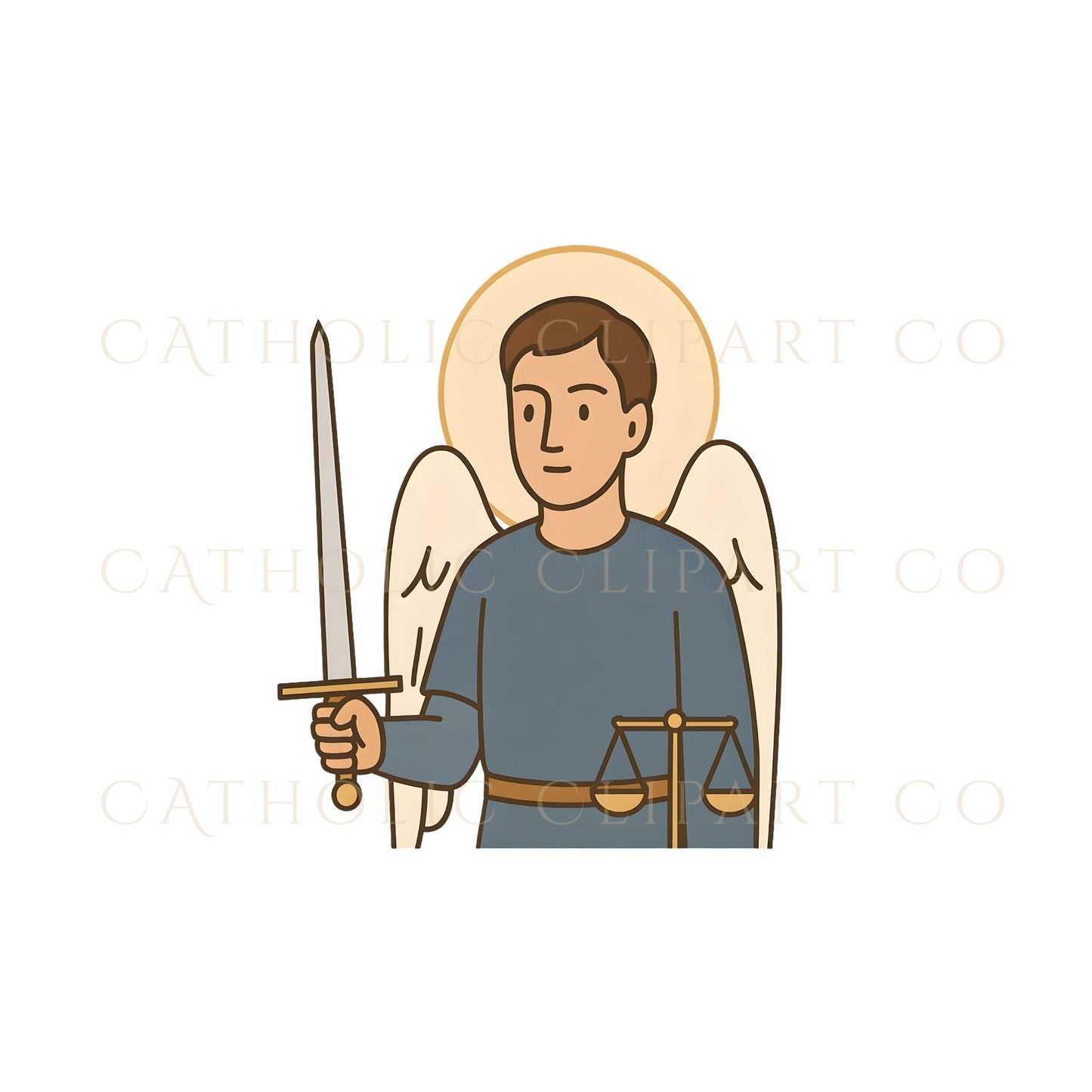 Religious clipart for Catholic printables and crafts | Clipart religioso para imprimibles y manualidades católicas
