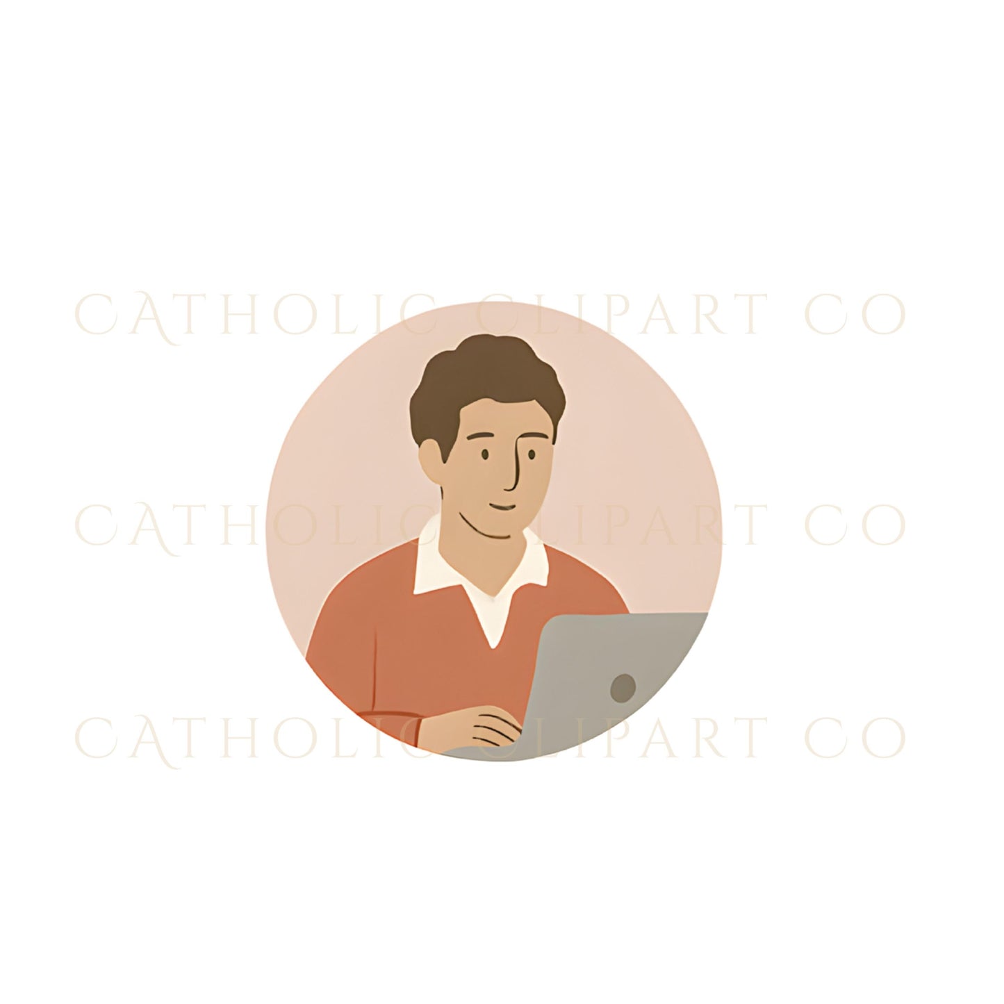 Printable saint icon bundle PNG | Paquete de iconos de santos imprimibles PNG