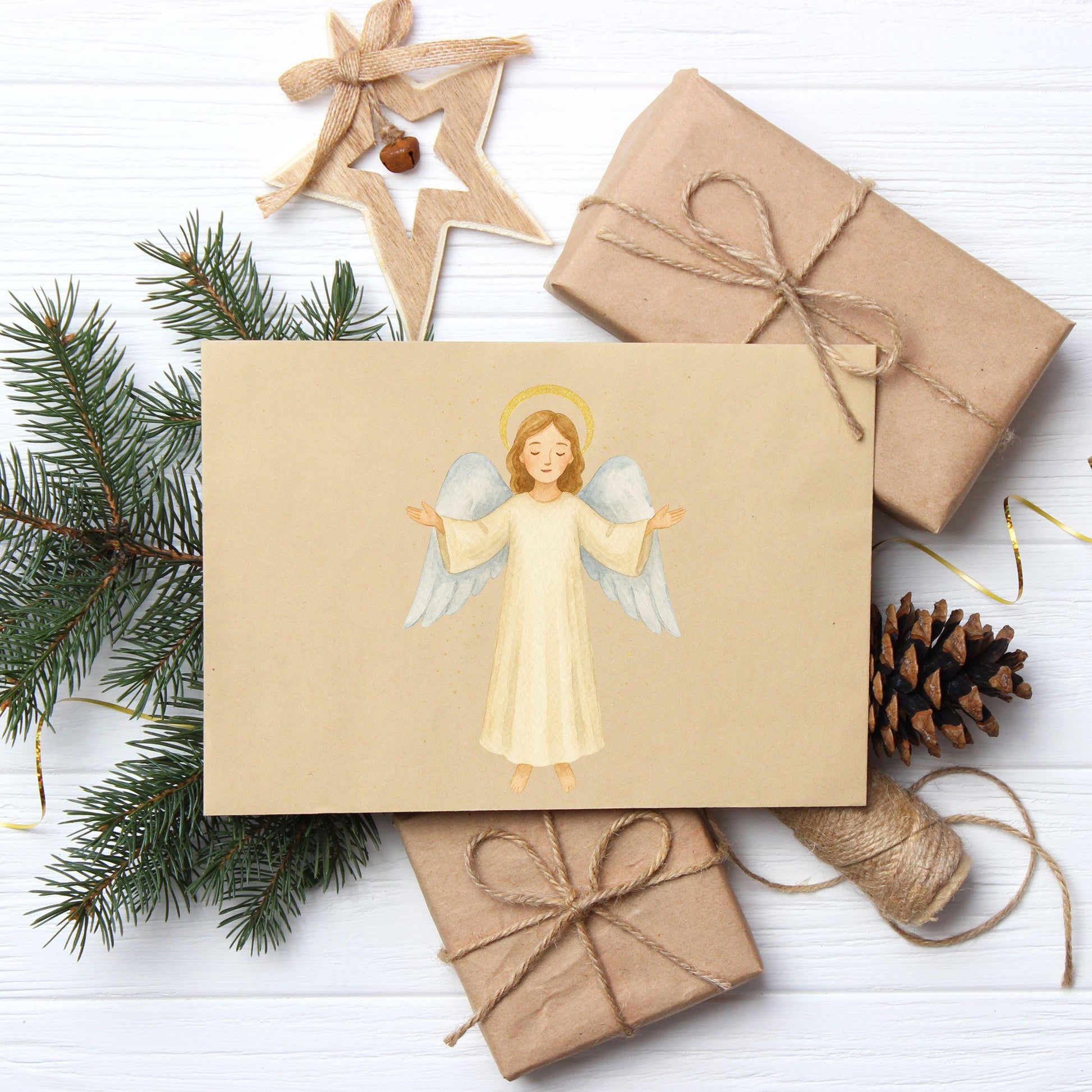 Watercolor Three Wise Men clipart, Christmas Epiphany art — Clipart en acuarela de los Tres Reyes Magos, arte de Epifanía