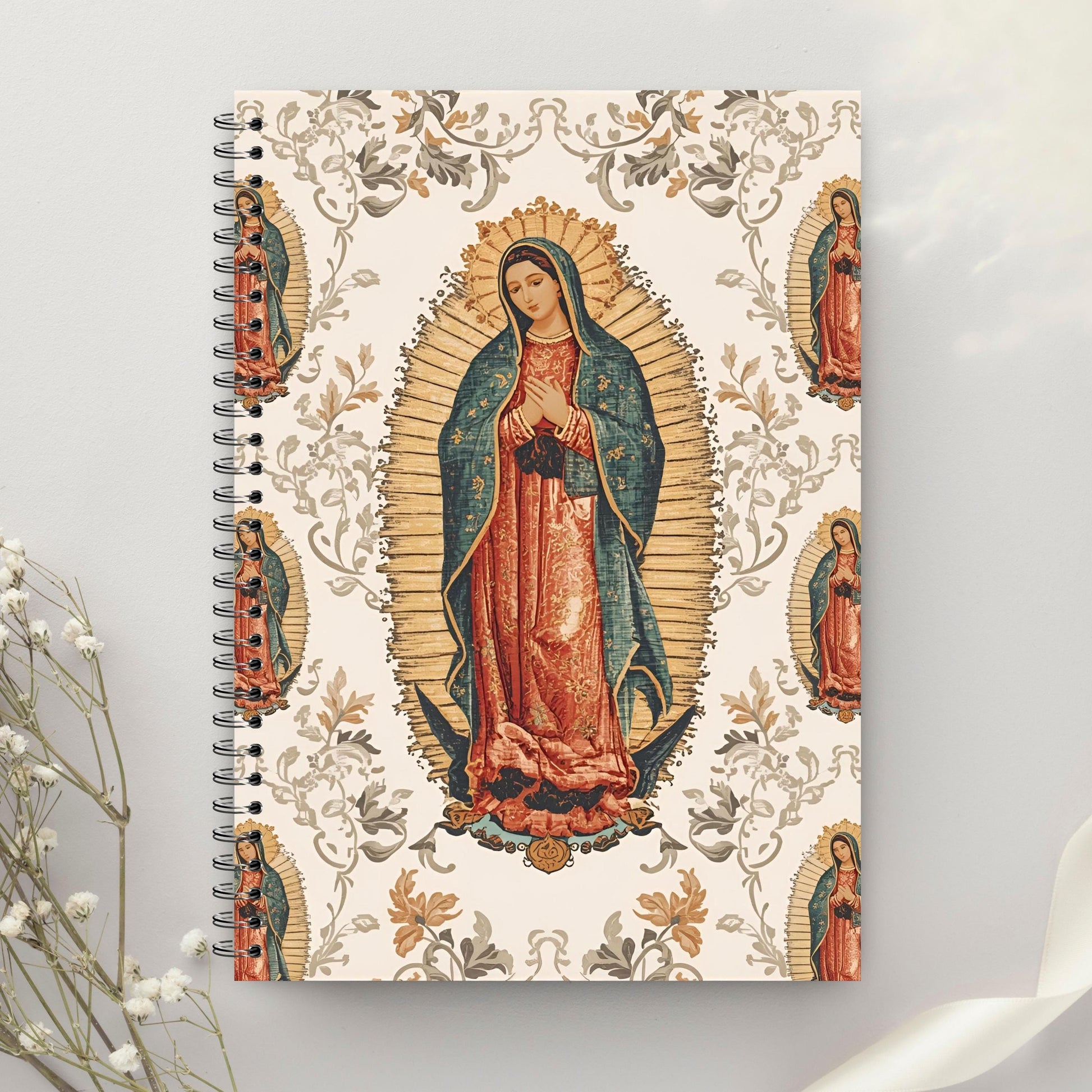 Vintage Guadalupe scrapbook background / Fondo vintage para scrapbook de Guadalupe