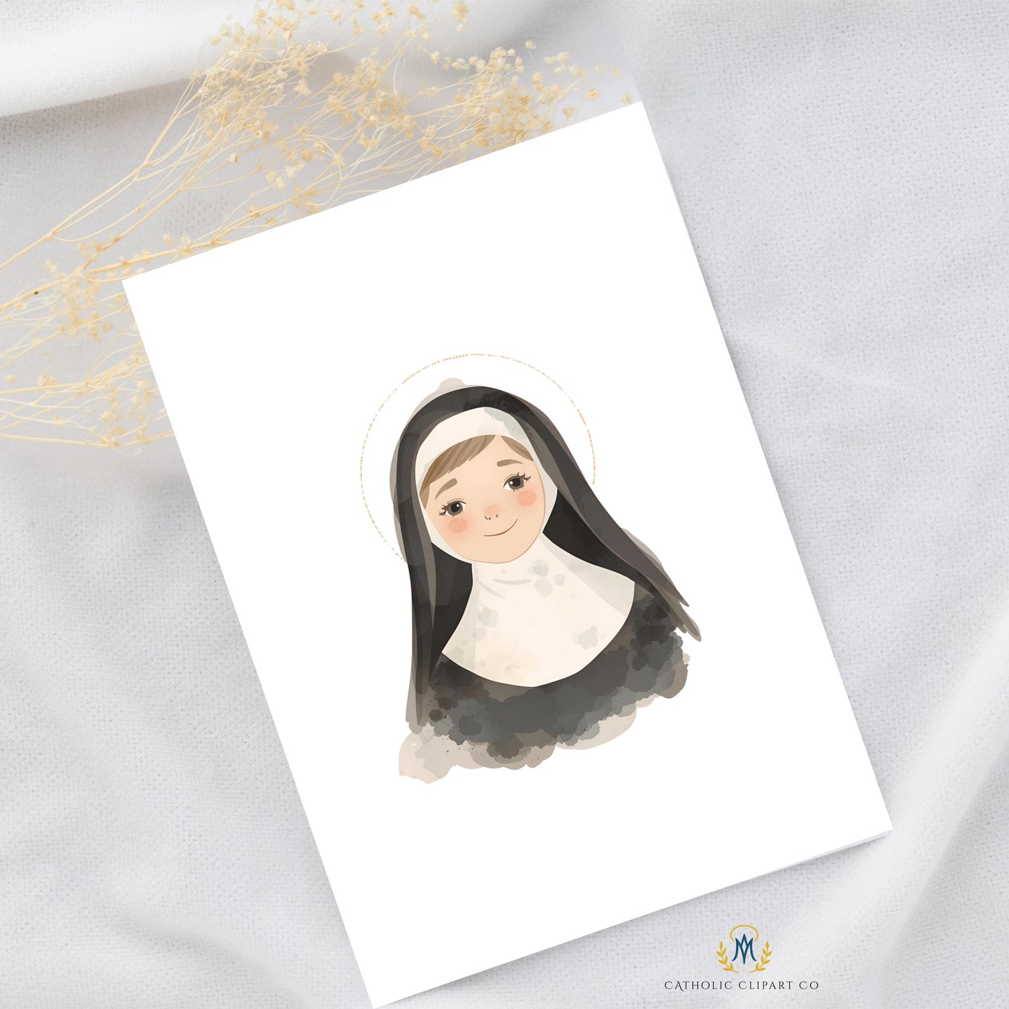 Hand-drawn Catholic art PNG | Arte católico dibujado a mano en PNG