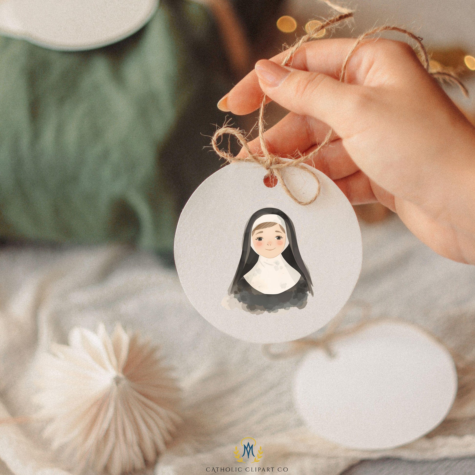 St. Thérèse clipart for journaling | Clipart de Santa Teresita para diarios espirituales