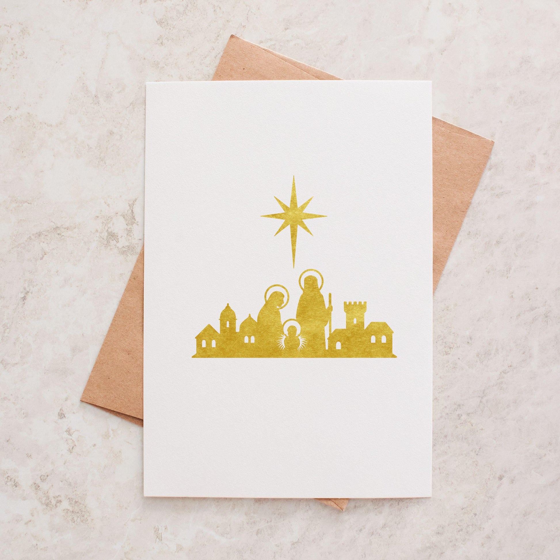 Holy Family Christmas art, watercolor PNG illustration — Arte navideño de la Sagrada Familia, ilustración PNG en acuarela