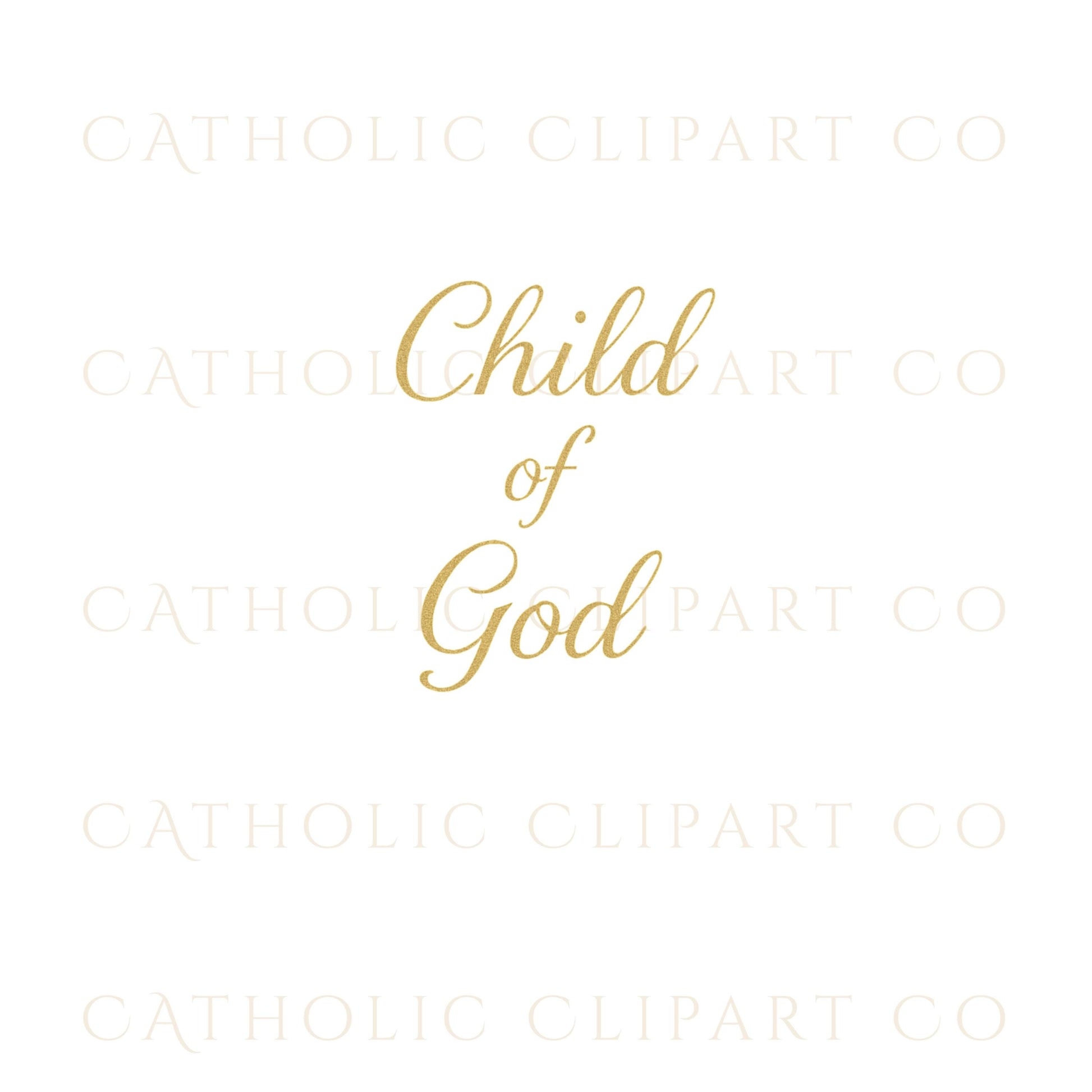 Sacrament of Confirmation gold Catholic lettering | Sacramento de la Confirmación en letras doradas católicas