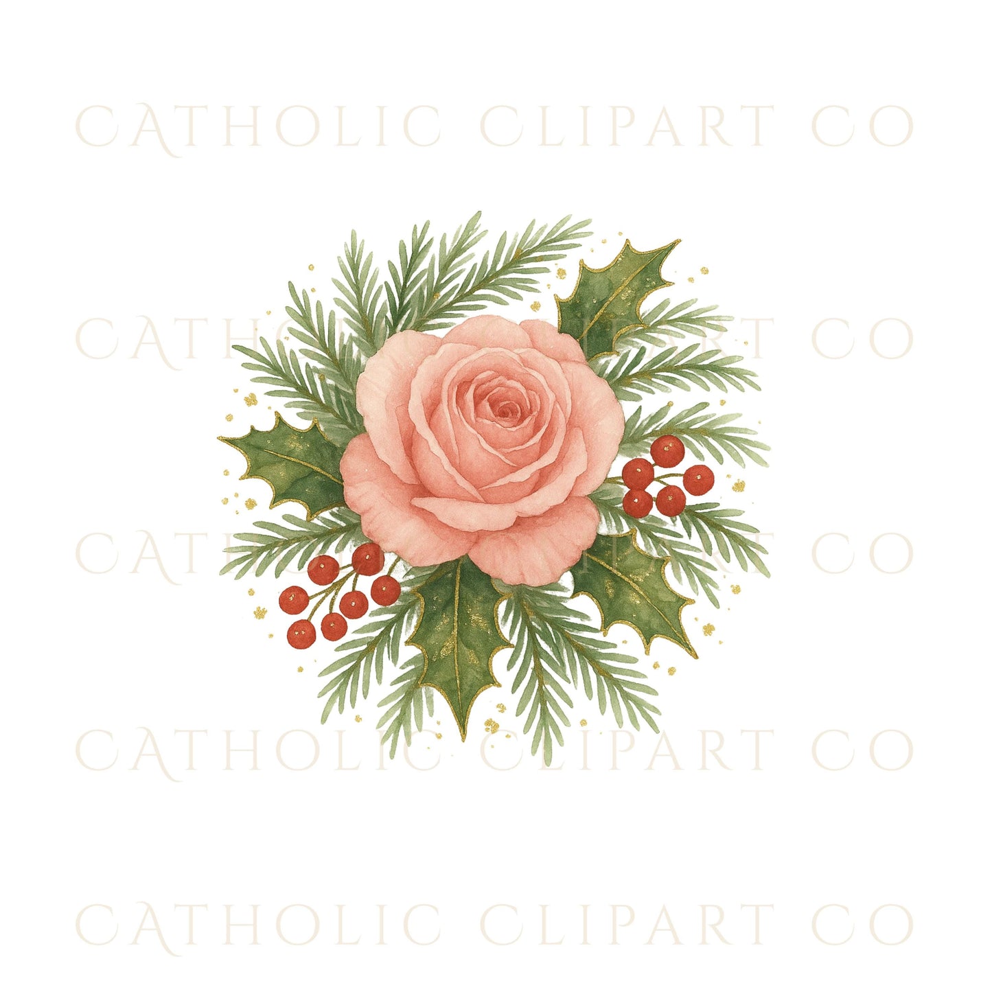 Nativity scene wreath with holy family gold silhouette — Guirnalda con escena del Nacimiento y silueta dorada de la Sagrada Familia