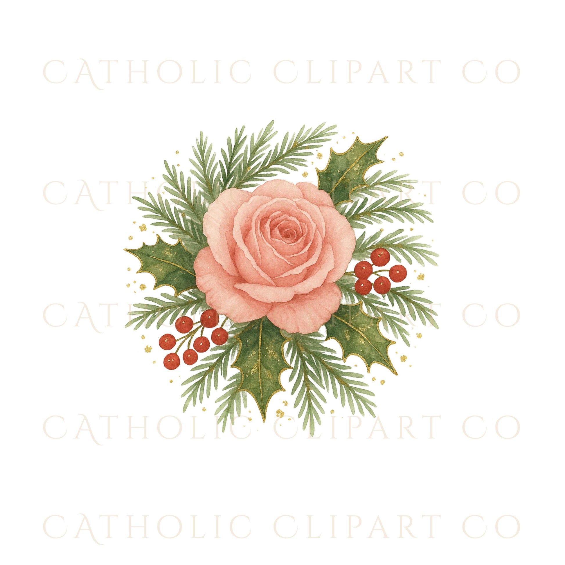Nativity scene wreath with holy family gold silhouette — Guirnalda con escena del Nacimiento y silueta dorada de la Sagrada Familia
