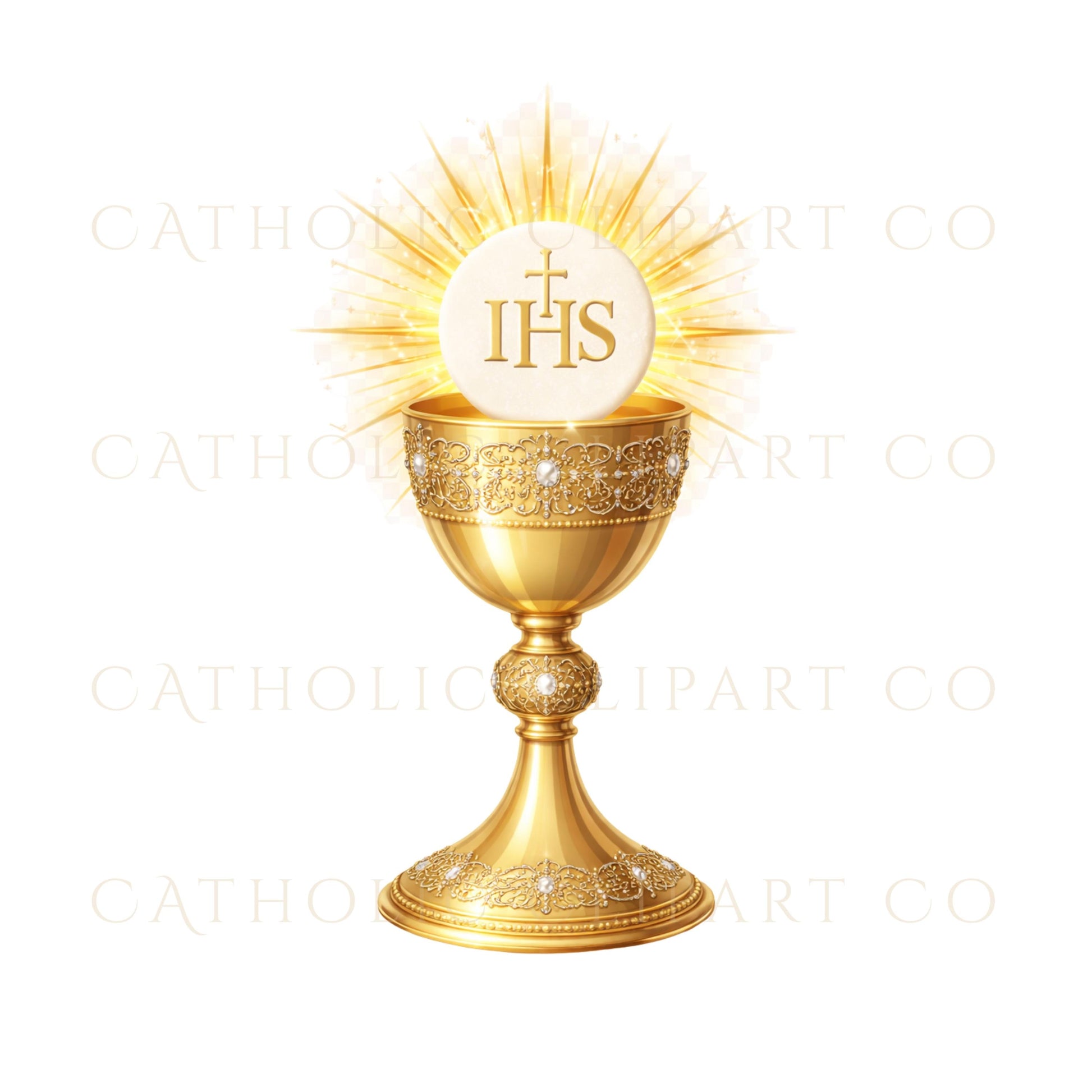 First Holy Communion clipart symbols for Catholic invitations and programs
Símbolos clipart de Primera Comunión para invitaciones y programas católicos