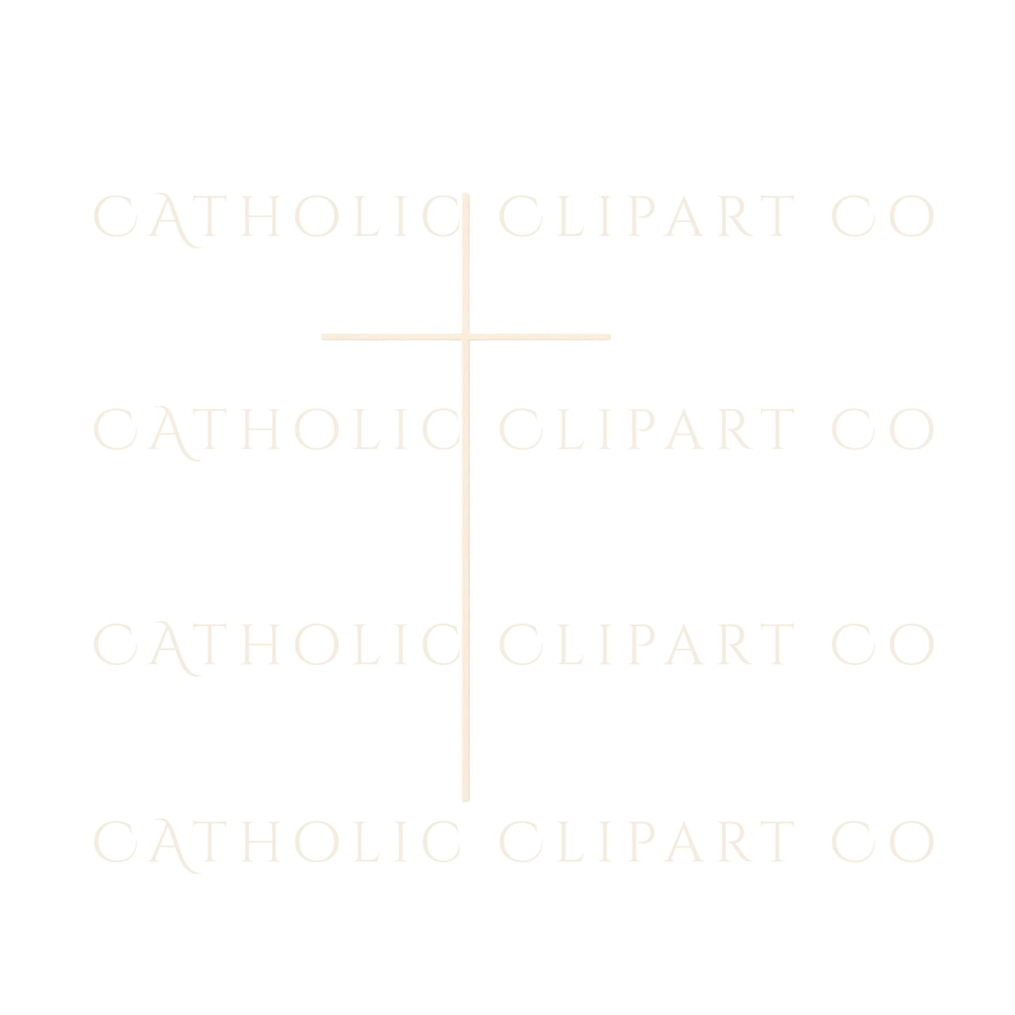 Catholic cross logo design example for branding and seals
Ejemplo de logotipo con cruz católica para marca y sellos