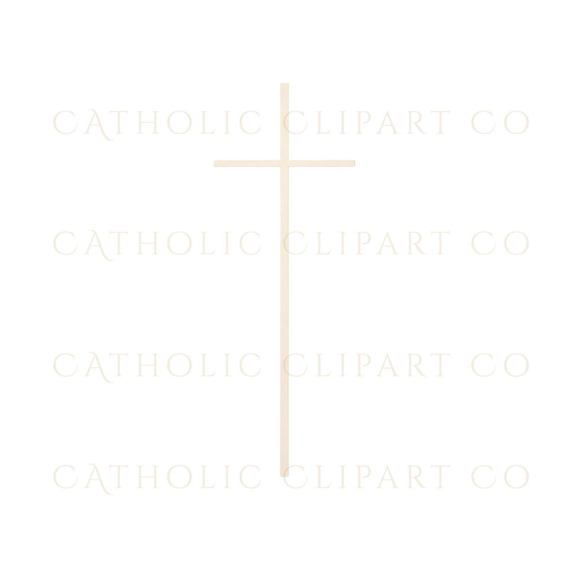 Catholic baptism certificate design featuring a minimal cross
Diseño de certificado de bautismo católico con cruz minimalista
