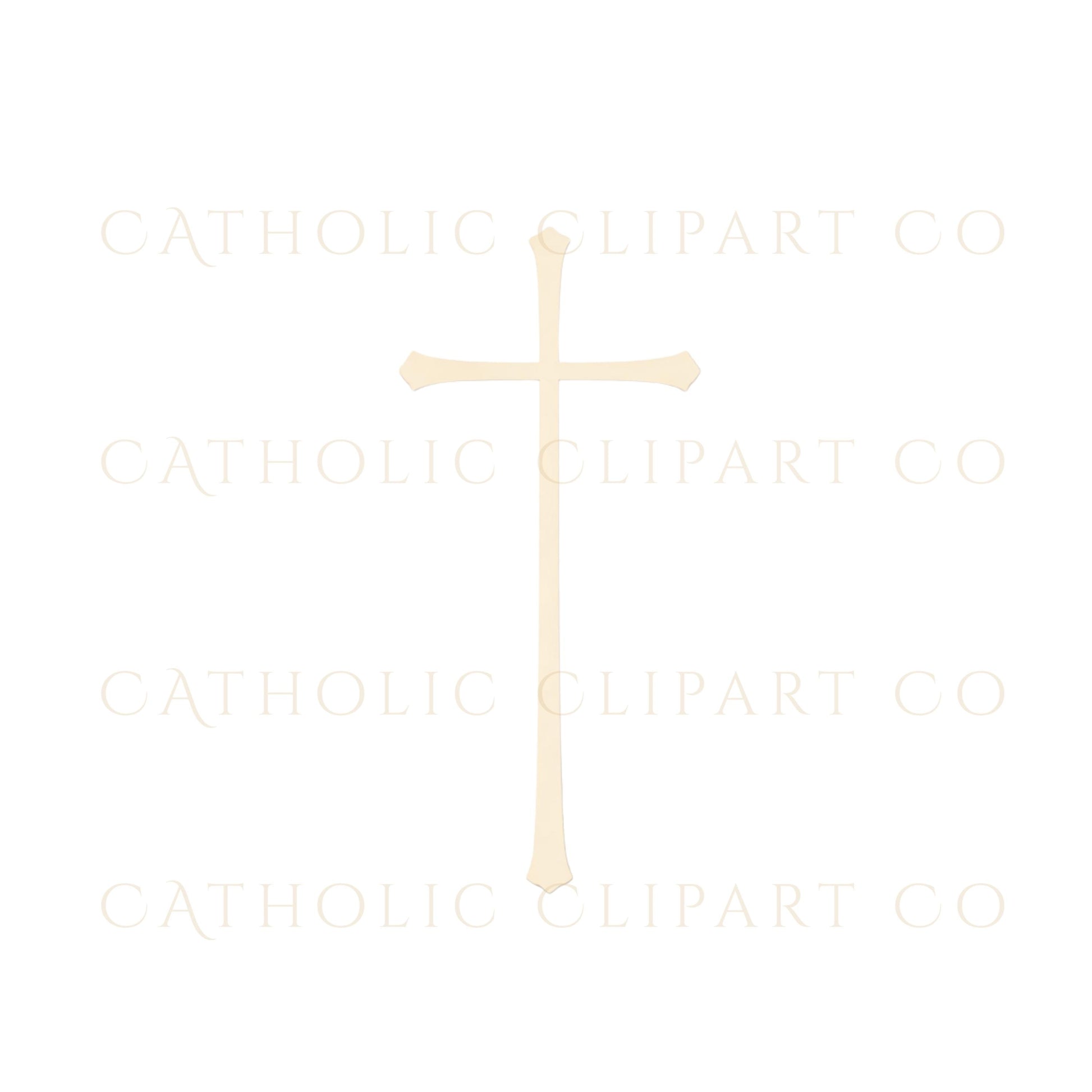 Minimal Catholic cross PNG suitable for engraving and jewelry design
Cruz católica PNG minimalista ideal para grabados y joyería