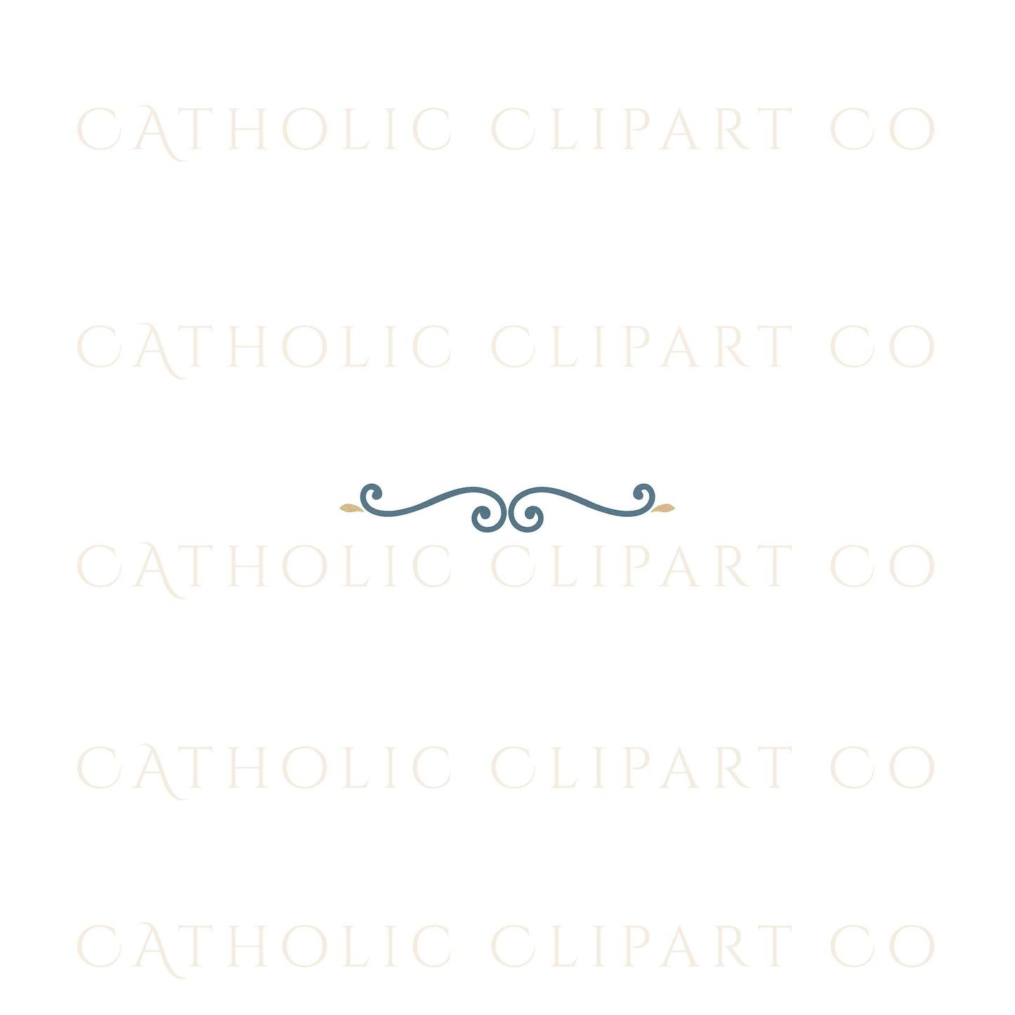 Marian inspired Catholic wedding clipart set – Set de clipart de boda católica inspirado en María