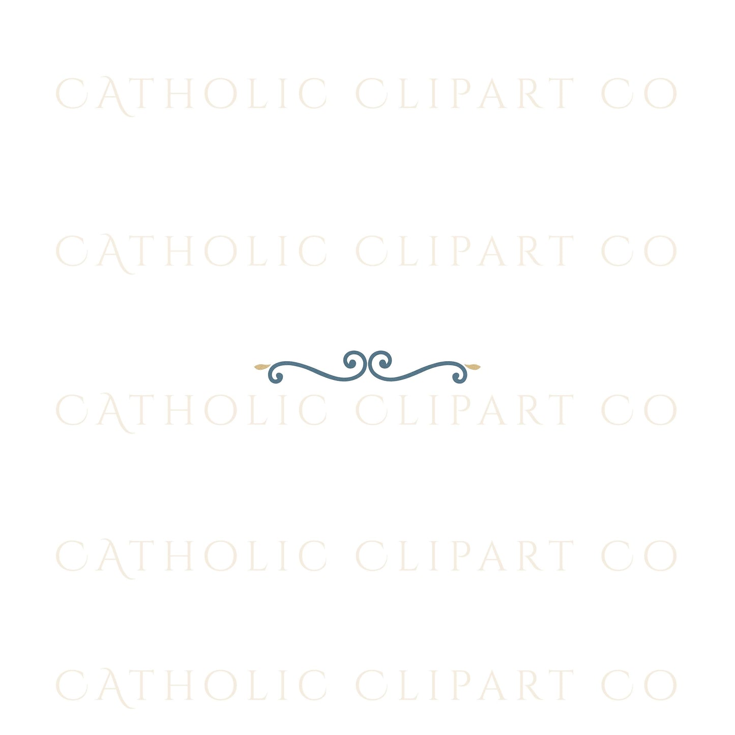 Catholic marriage clipart for bridal stationery and decor – Clipart de matrimonio católico para papelería y decoración nupcial