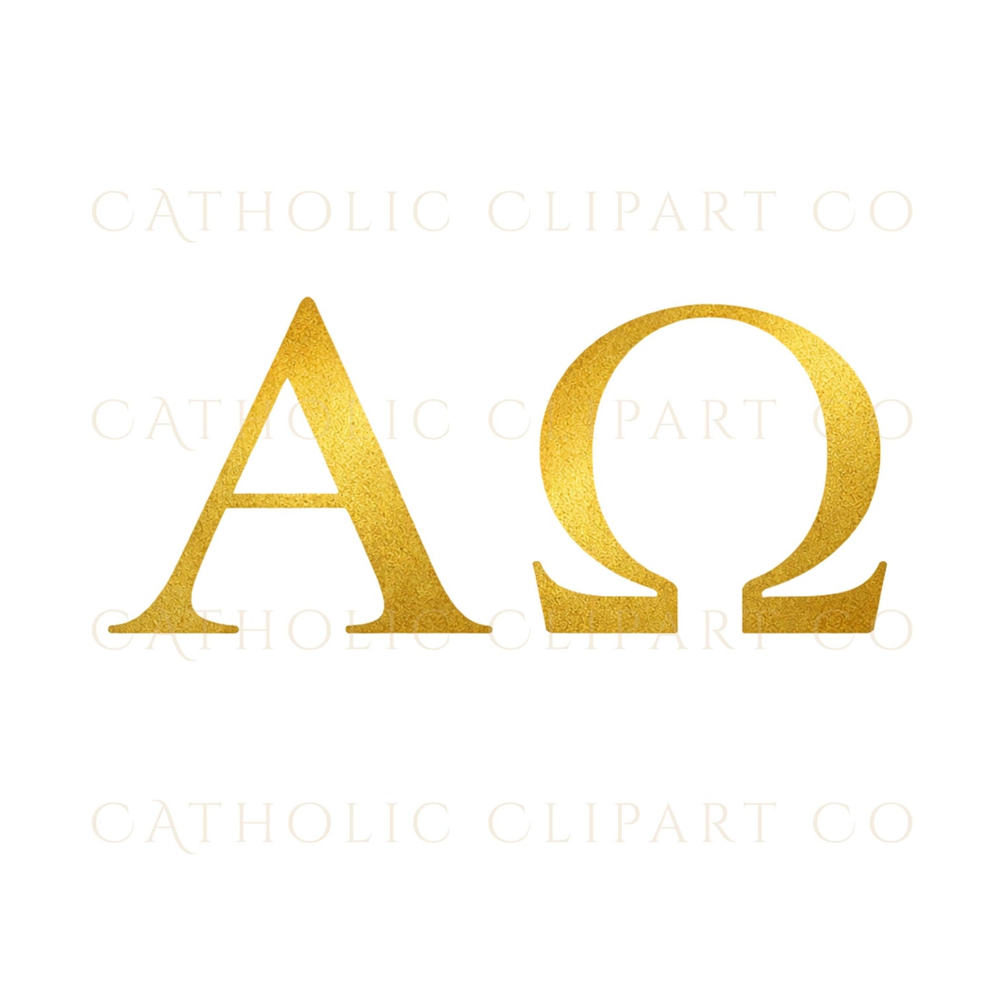 Catholic Easter clipart set with gold foil symbols and transparent background
Conjunto de clipart católico de Pascua con símbolos en oro y fondo transparente