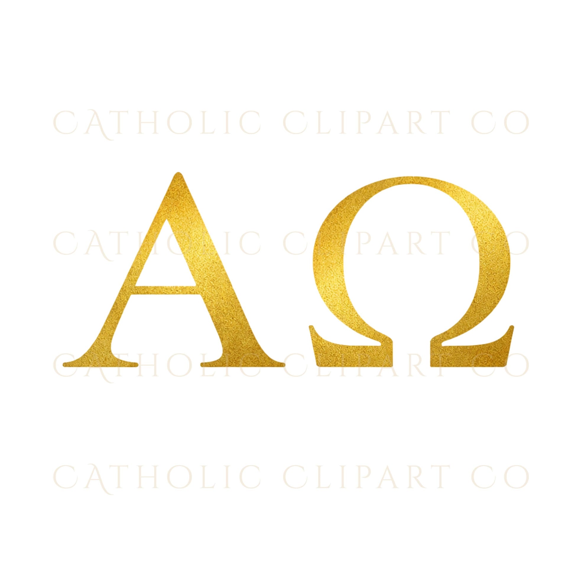 Catholic Easter clipart set with gold foil symbols and transparent background
Conjunto de clipart católico de Pascua con símbolos en oro y fondo transparente