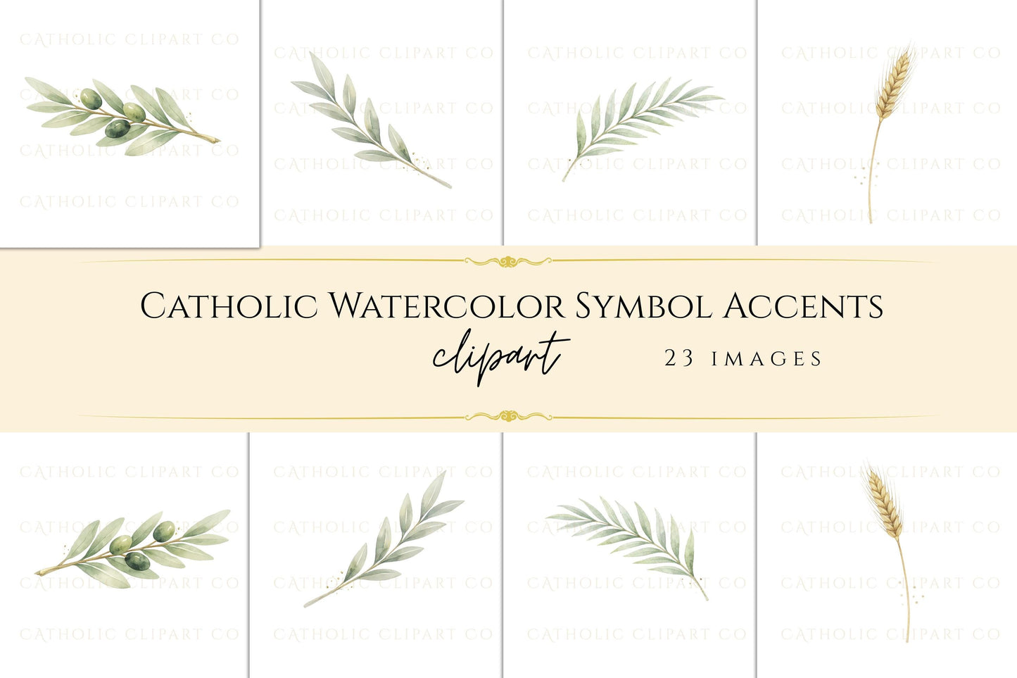 Catholic watercolor cross with soft neutral tones and minimal organic texture | Cruz católica en acuarela con tonos neutros suaves y textura orgánica minimalista