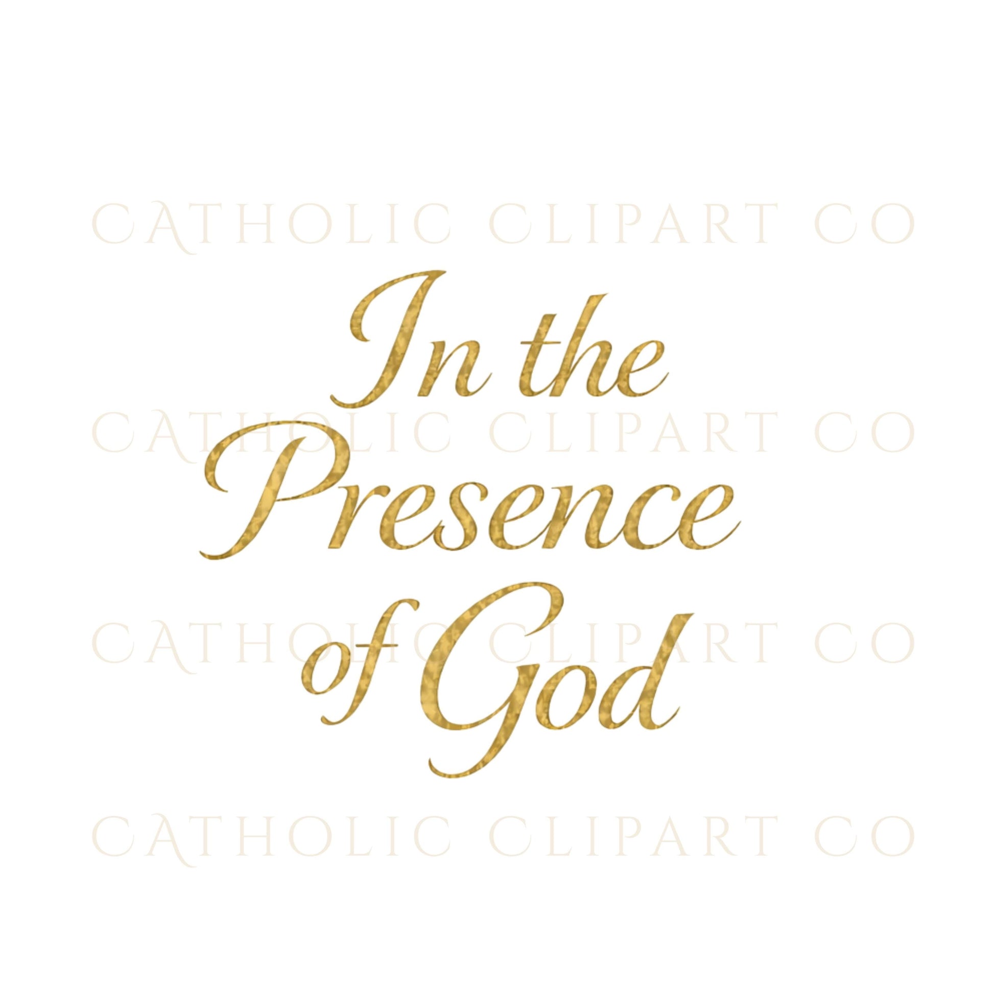 Cross and olive branch Catholic wedding emblem in gold / Emblema de boda católica con cruz y rama de olivo en dorado
