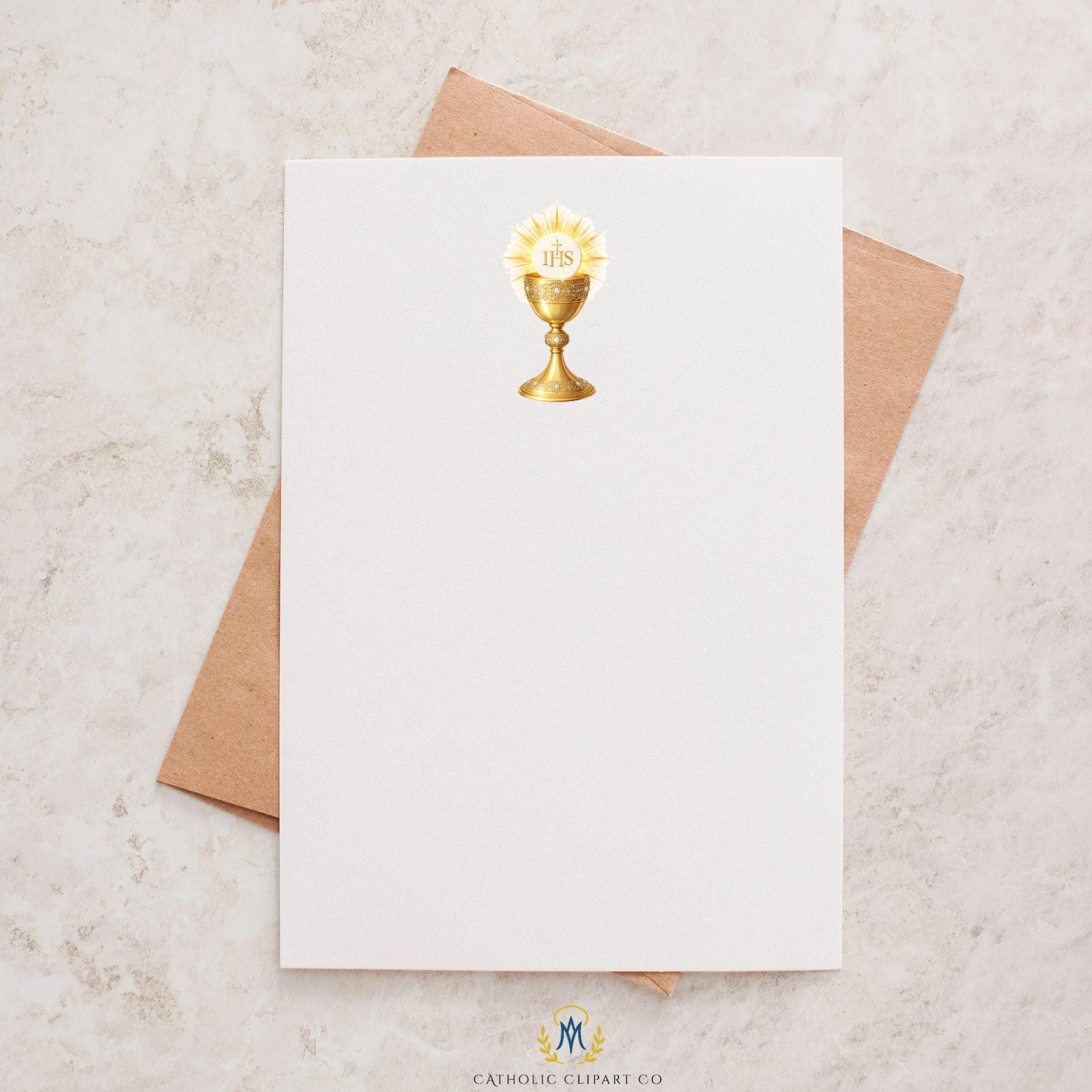Catholic sacrament clipart set for First Communion decor and stationery
Set de clipart sacramental católico para decoración y papelería de Primera Comunión
