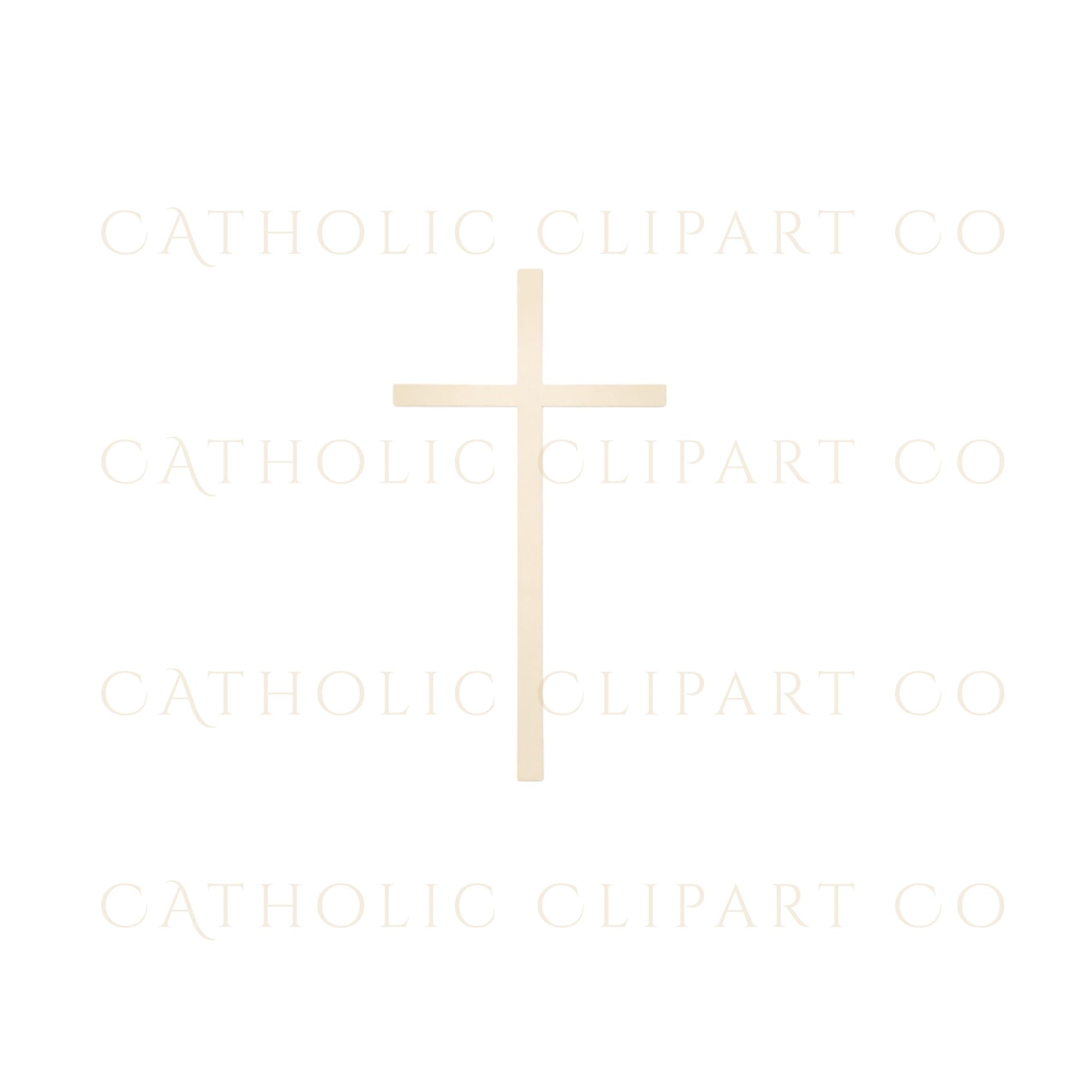 Small accent Catholic cross PNG for borders and layouts
Cruz católica PNG pequeña para bordes y composiciones