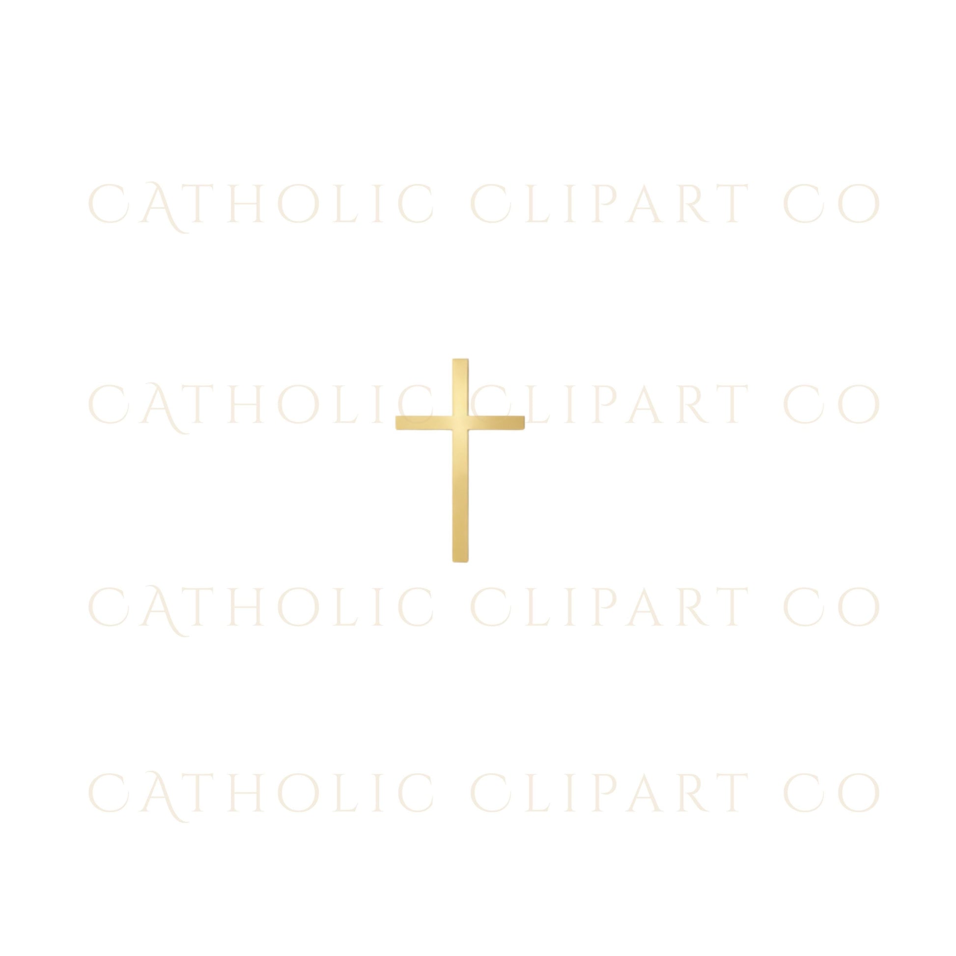 Catholic certificate mockup using neutral cross clipart
Maqueta de certificado católico usando clipart de cruz neutra