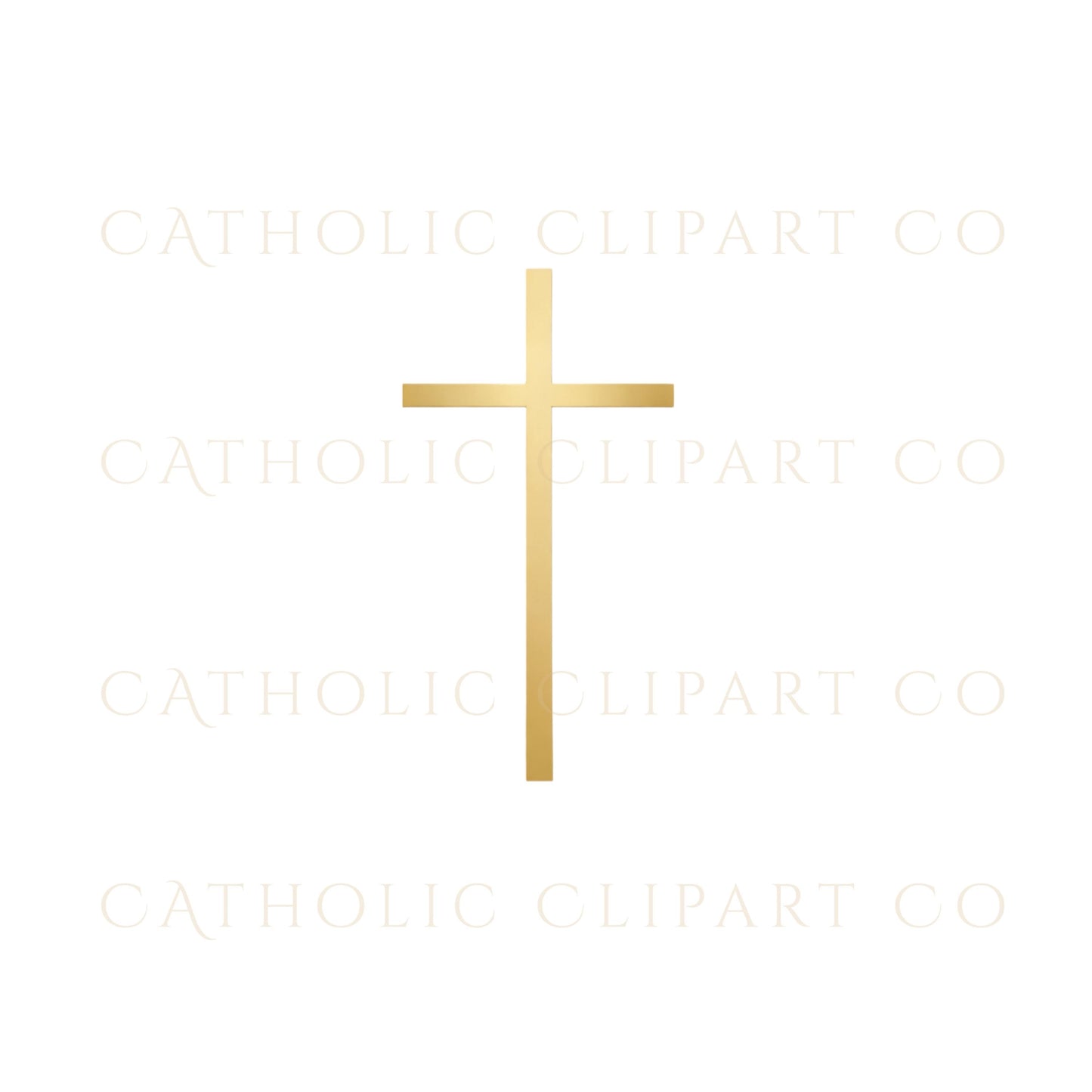 Elongated Catholic cross design for elegant wedding stationery
Diseño de cruz católica alargada para papelería de boda elegante