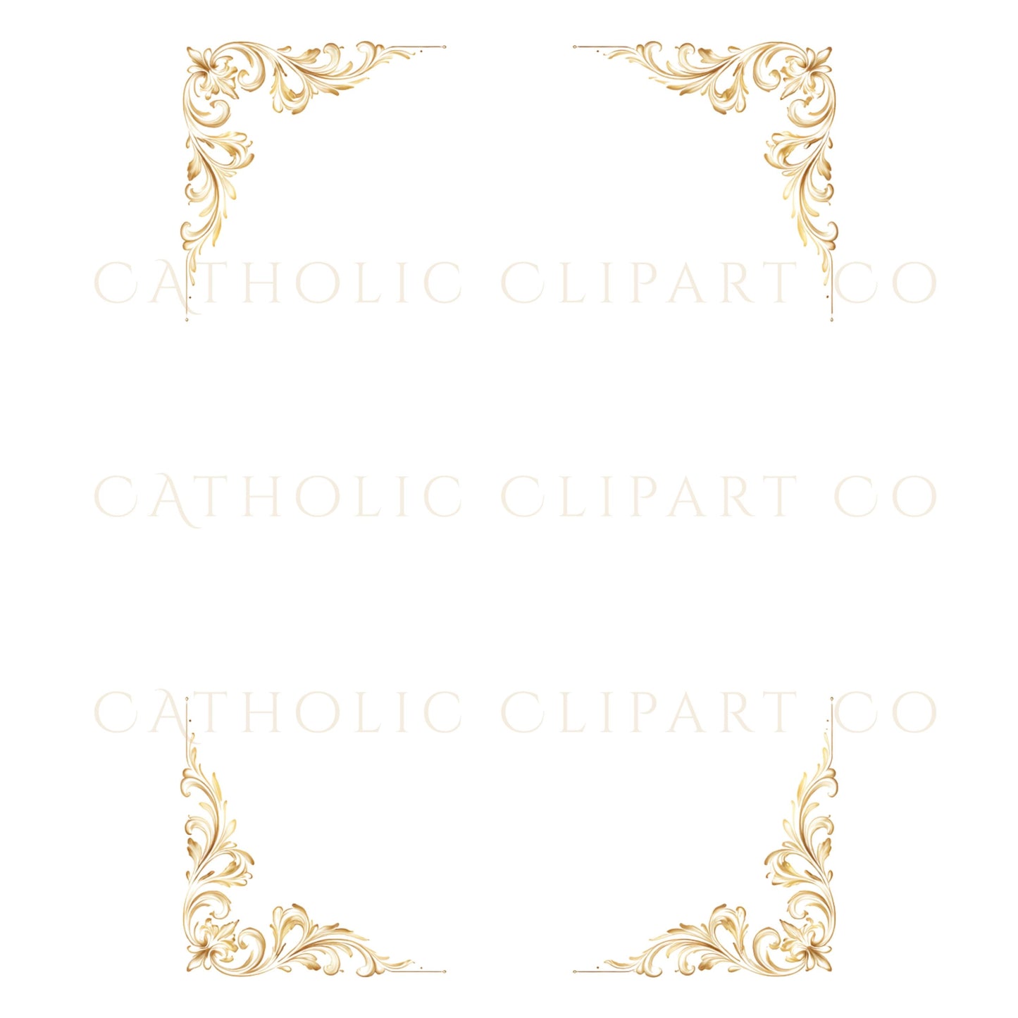 Elegant gold Catholic certificate frame with subtle religious cross detail | Marco de certificado católico elegante en dorado con sutil detalle de cruz religiosa