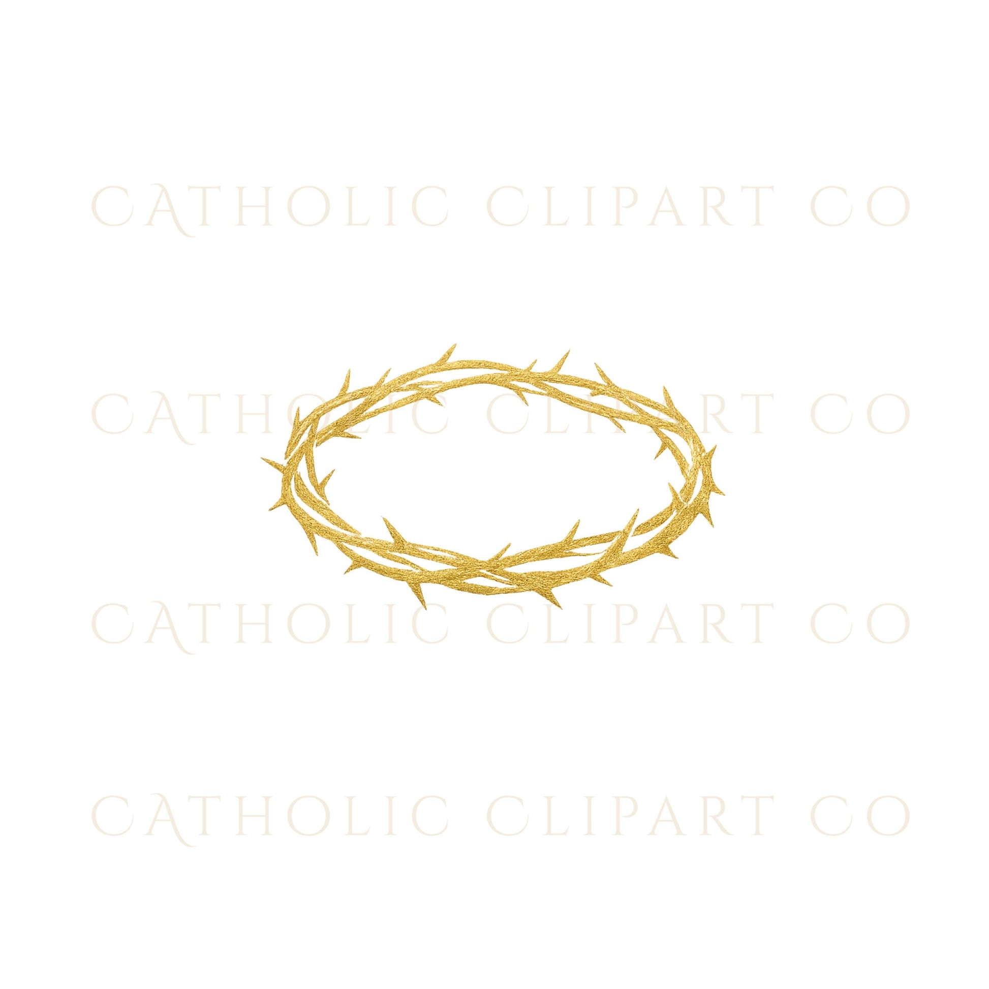 Minimal gold Latin cross clipart for Catholic Lent designs and Christian graphic projects | Clipart de cruz latina minimalista en dorado para diseños católicos de Cuaresma