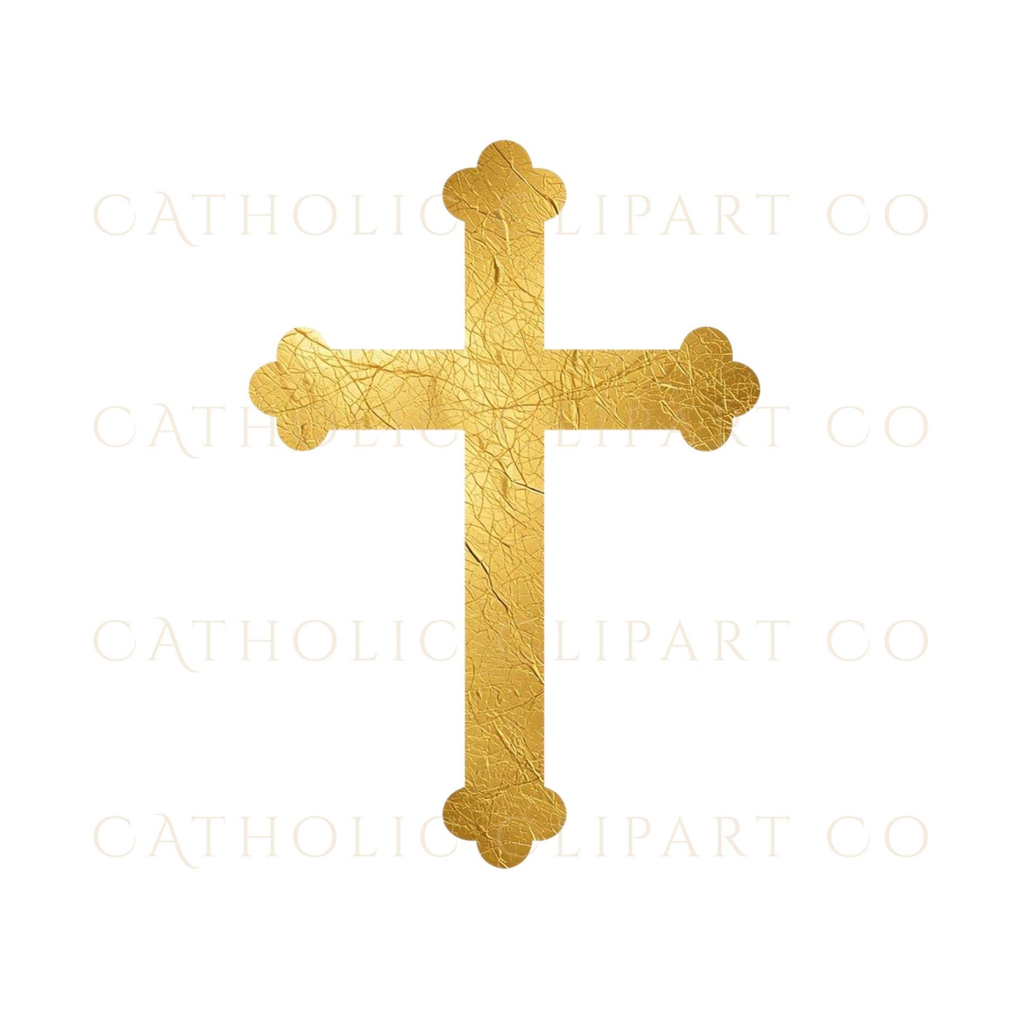 Latin cross PNG clipart for Mass programs and church printables | Clipart PNG de cruz latina para programas de misa y materiales de iglesia