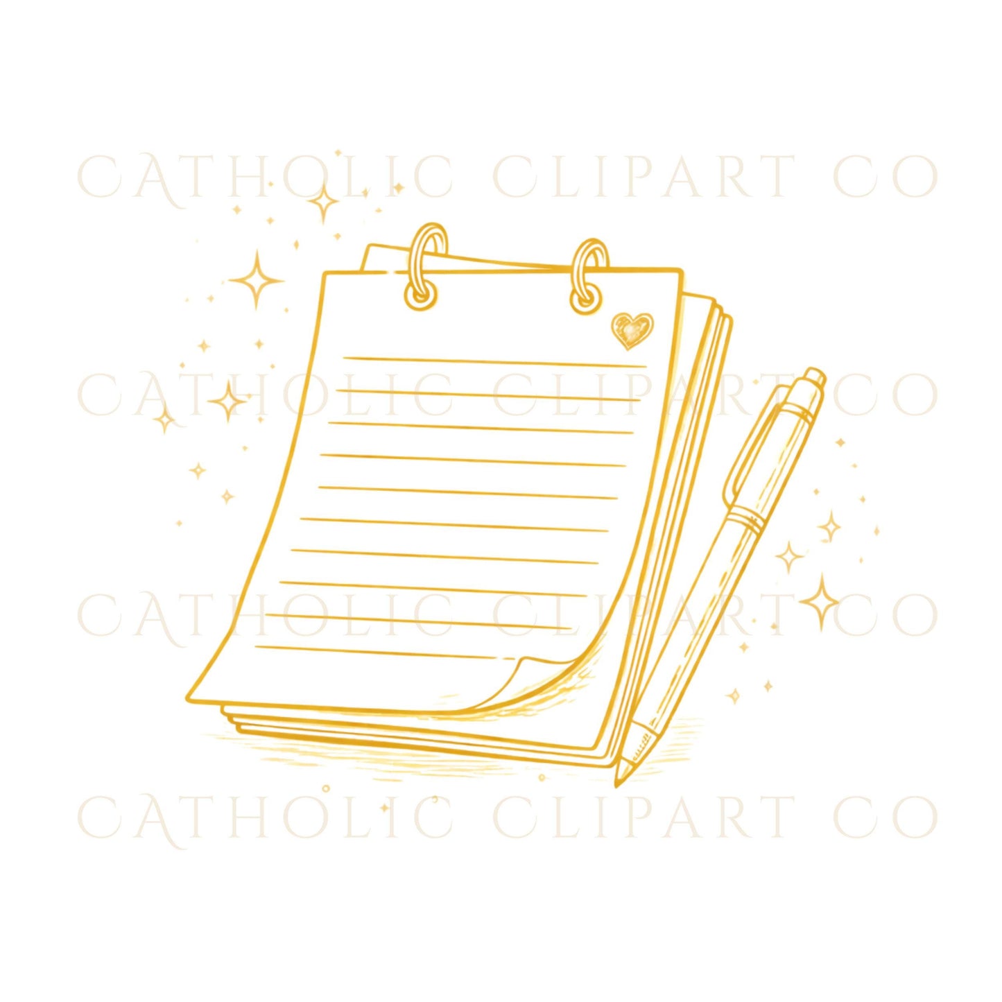 Gold line art wedding icons for ceremony program design / Íconos de boda en línea dorada para diseño de programa de ceremonia