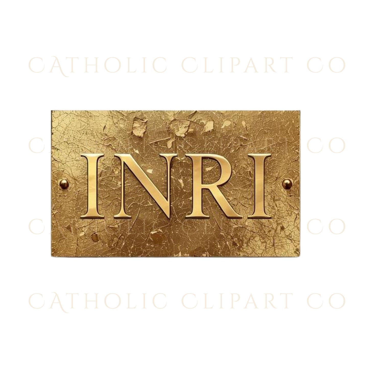 Brushed gold cross illustration for Ash Wednesday art – Cruz dorada estilo pincel para arte de Miércoles de Ceniza