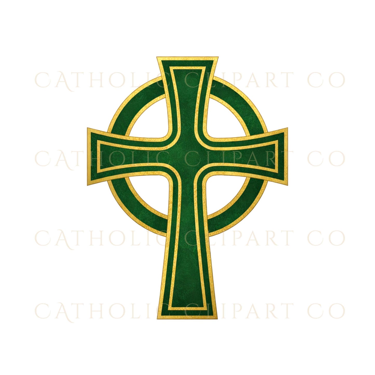 Irish Christian Celtic cross symbol clipart PNG graphic | Símbolo de cruz celta cristiana irlandesa clipart PNG gráfico