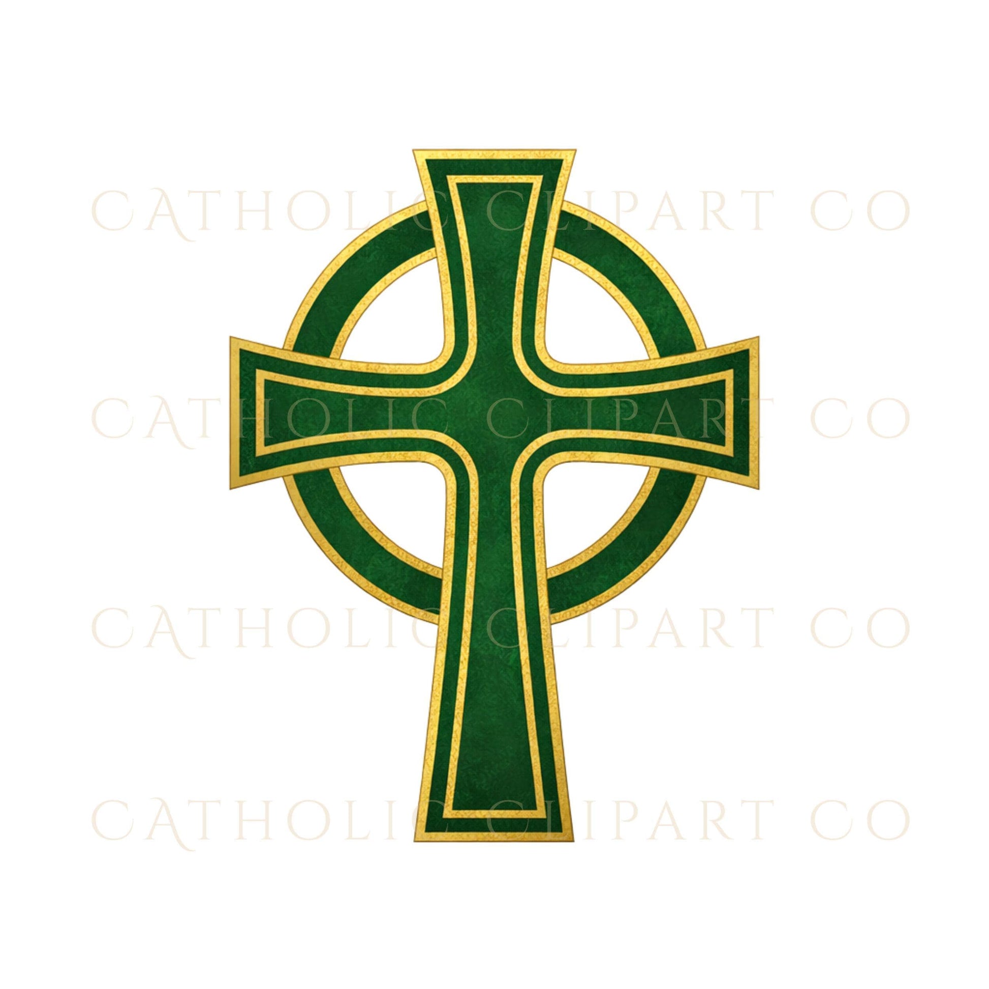 Irish Christian Celtic cross symbol clipart PNG graphic | Símbolo de cruz celta cristiana irlandesa clipart PNG gráfico