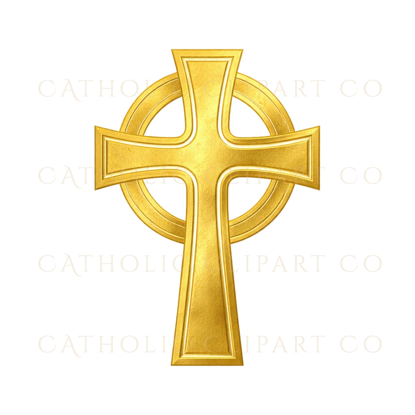 Celtic cross PNG graphic for Catholic and Christian designs | Cruz celta PNG gráfico para diseños católicos y cristianos