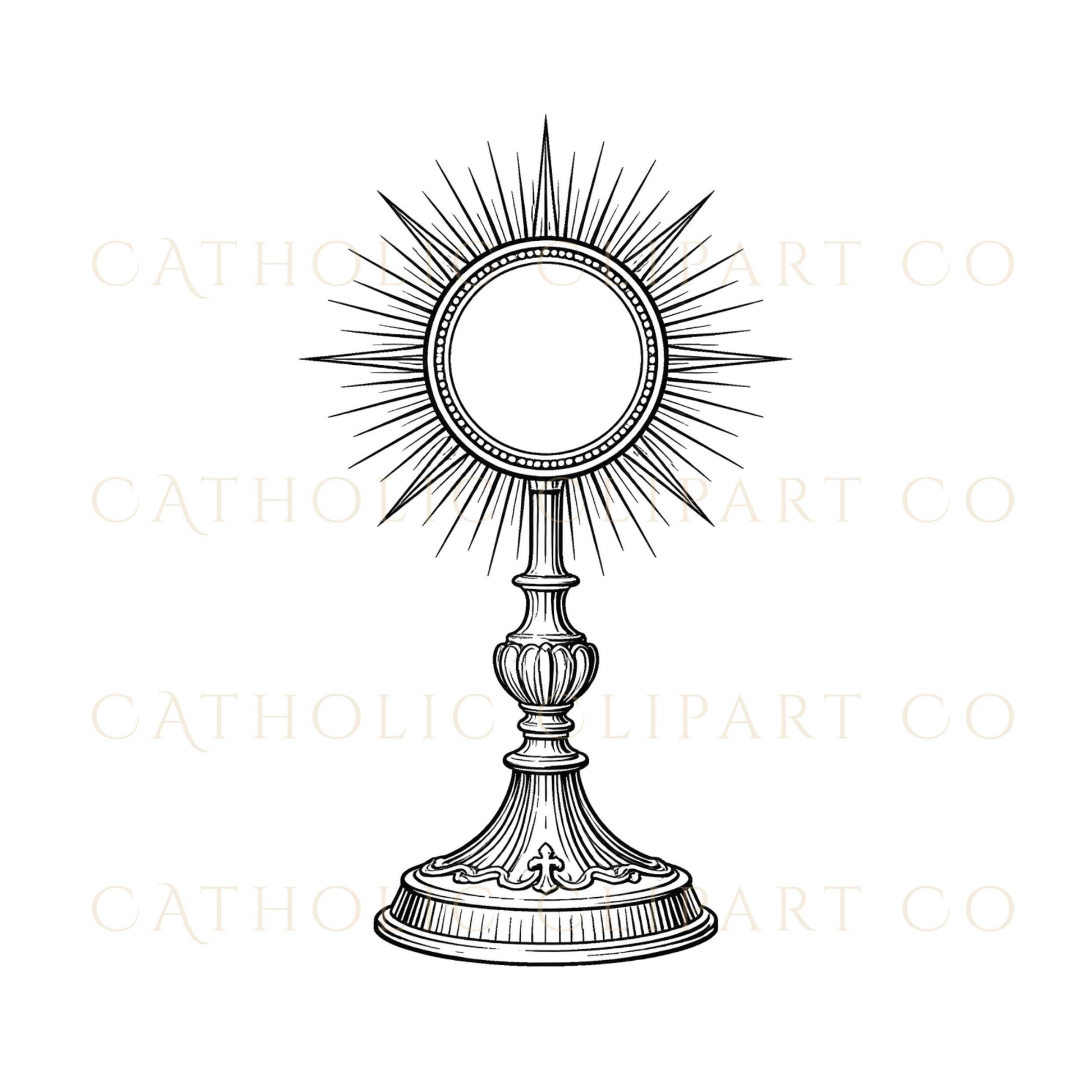 Catholic baptism candle clipart sacrament symbol black white PNG / Clipart vela de bautismo símbolo sacramental blanco y negro