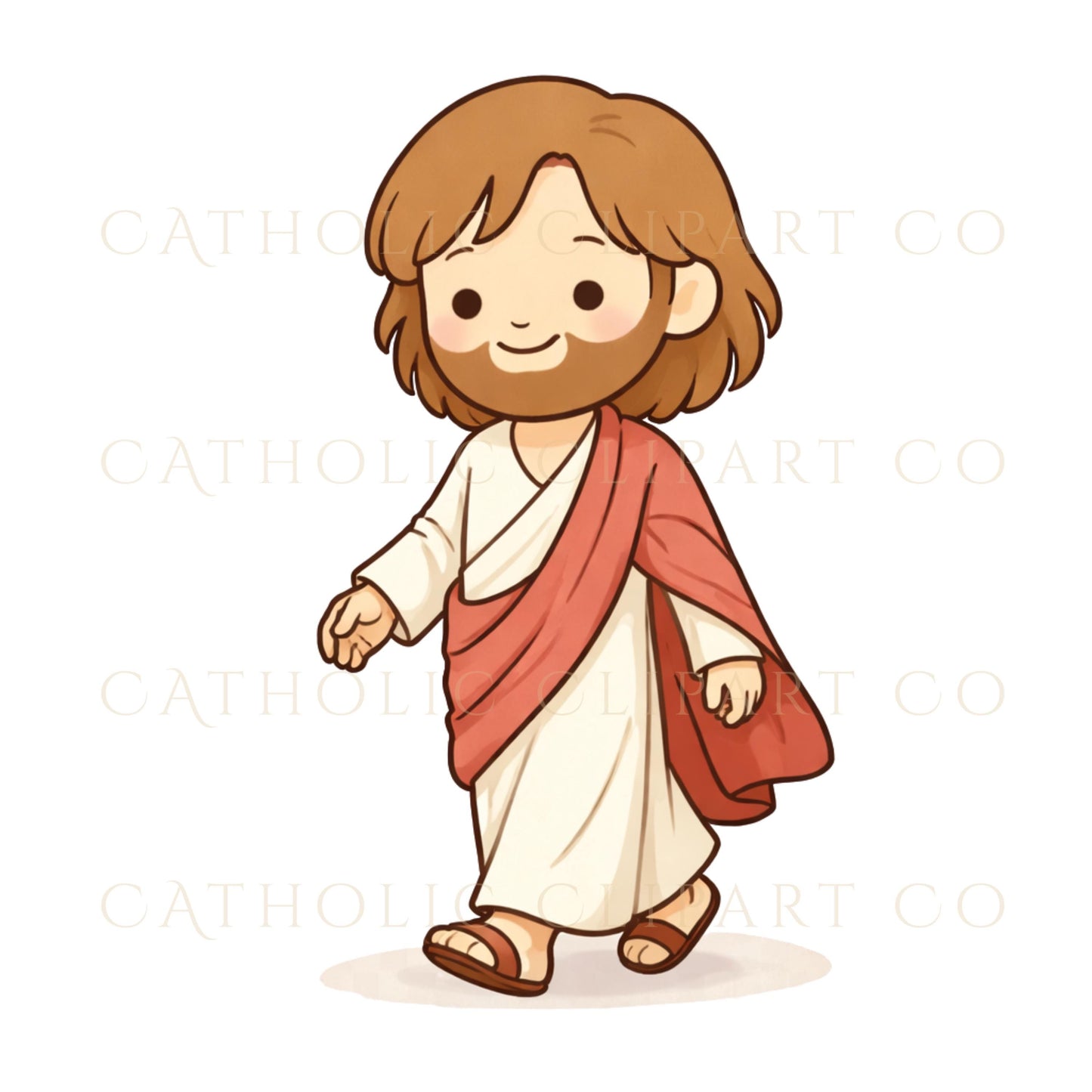 Christian kids clipart bundle PNG / Clipart cristiano para niños PNG